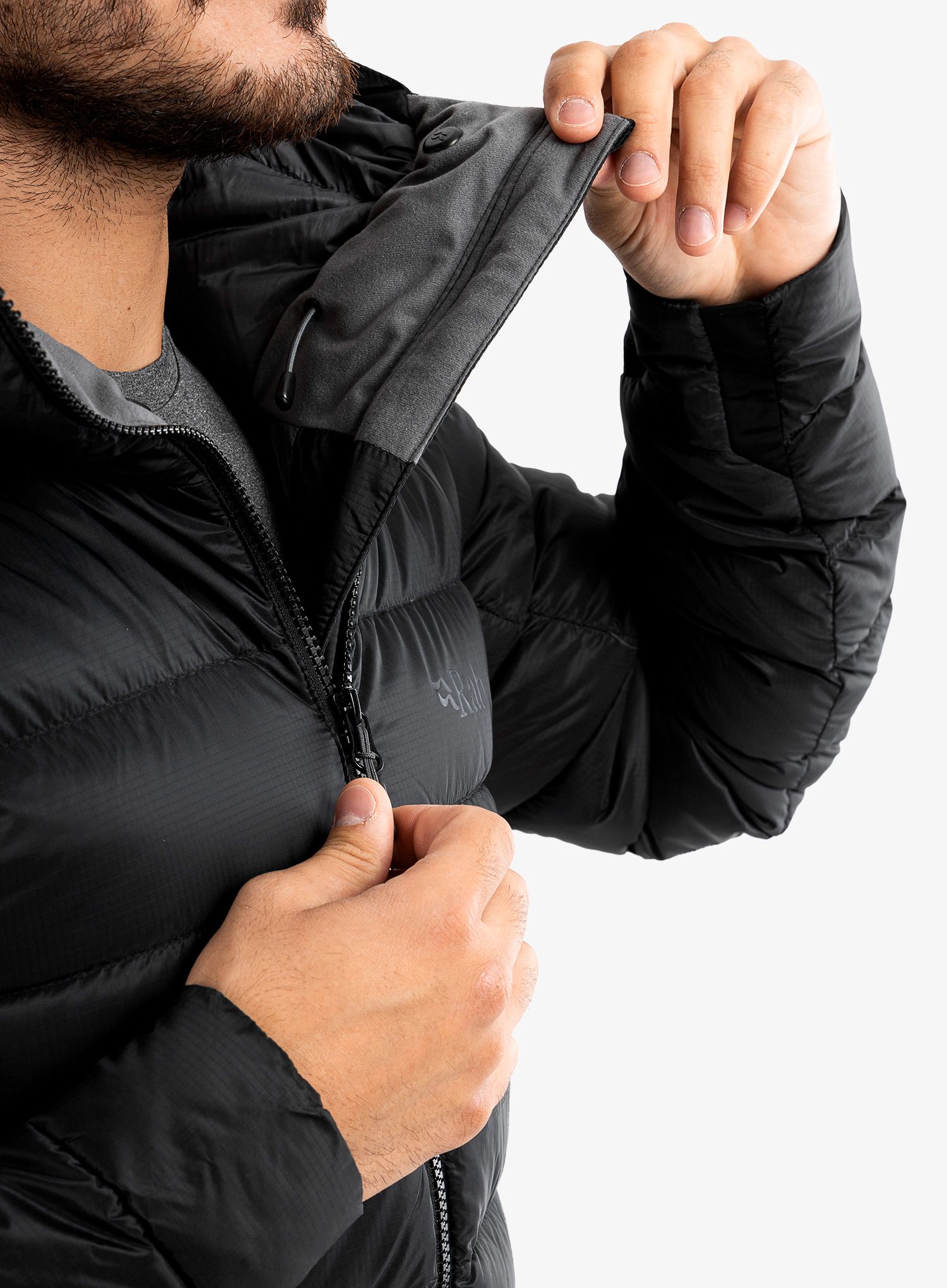 Puhovka Rab Electron Pro Jacket - black