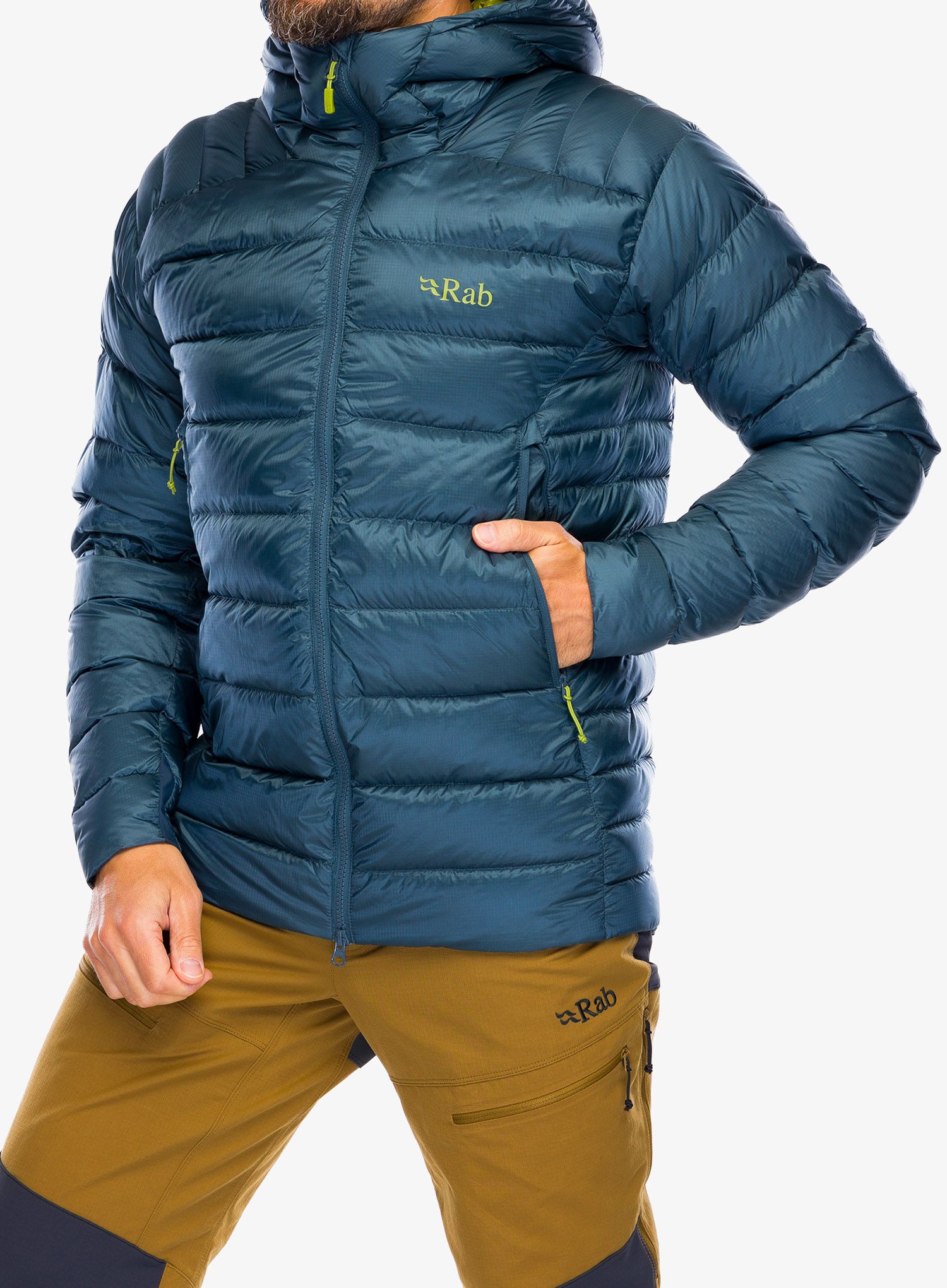 Puhovka Rab Electron Pro Jacket - orion blue