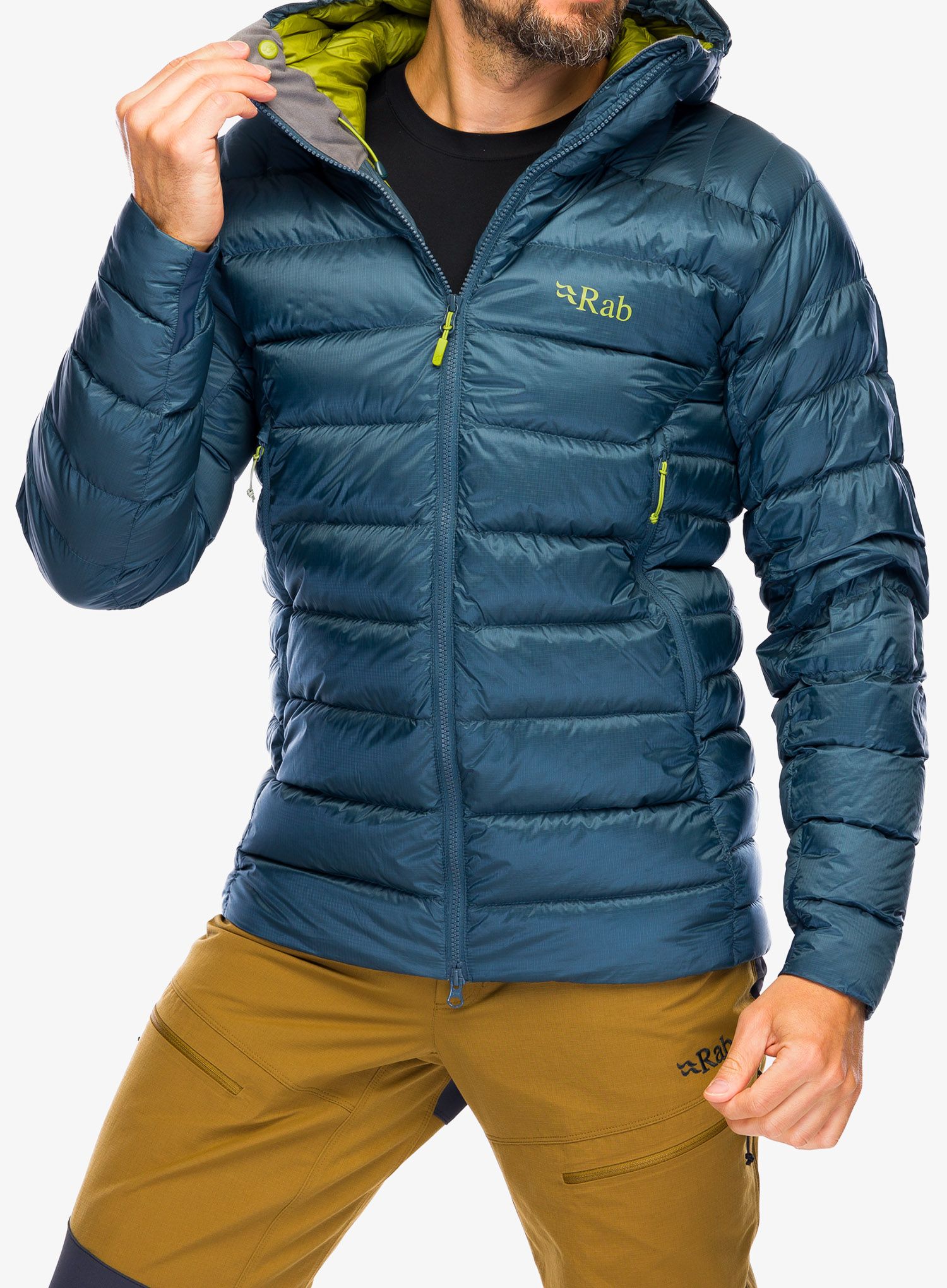Puhovka Rab Electron Pro Jacket - orion blue