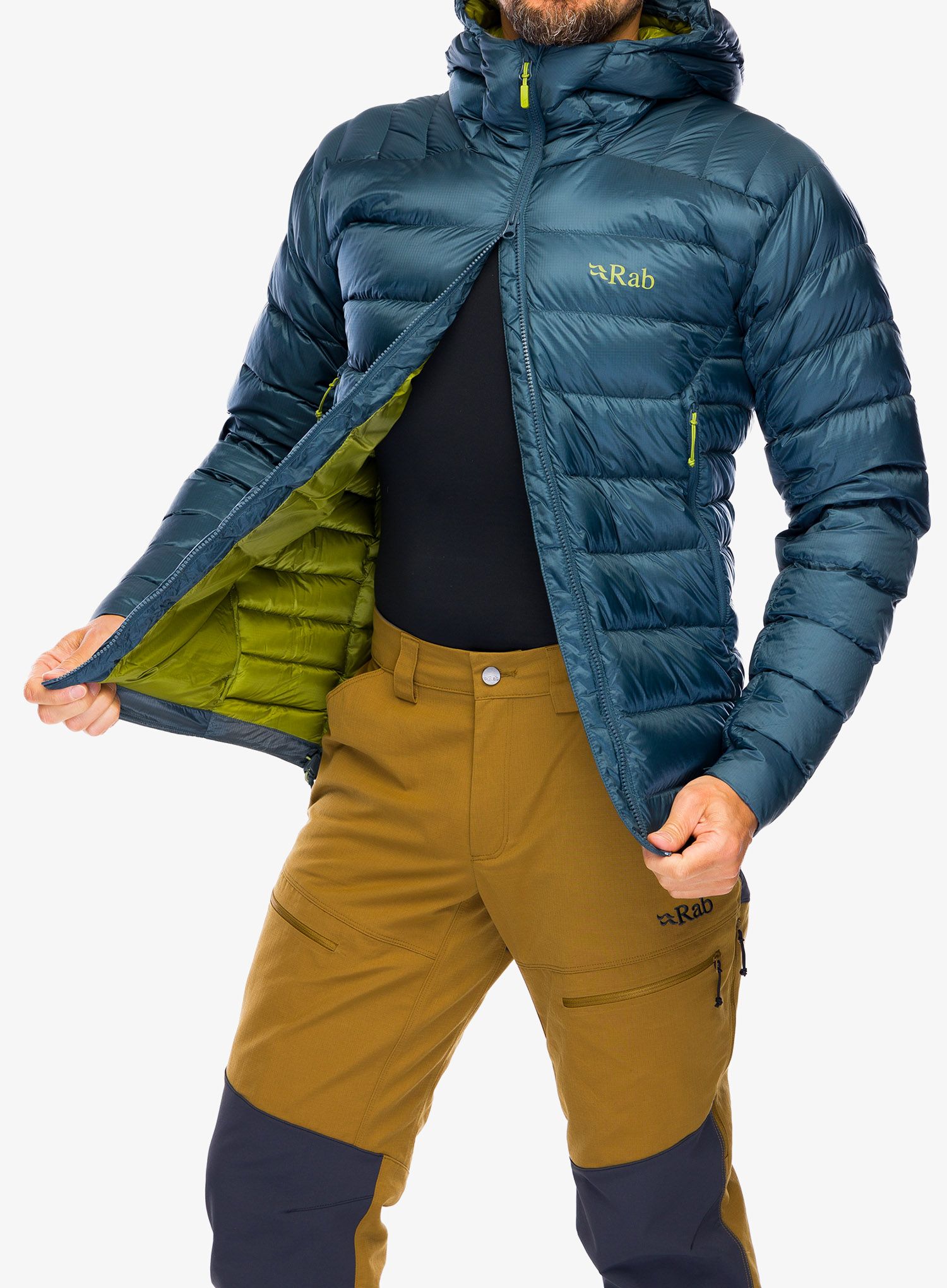 Puhovka Rab Electron Pro Jacket - orion blue