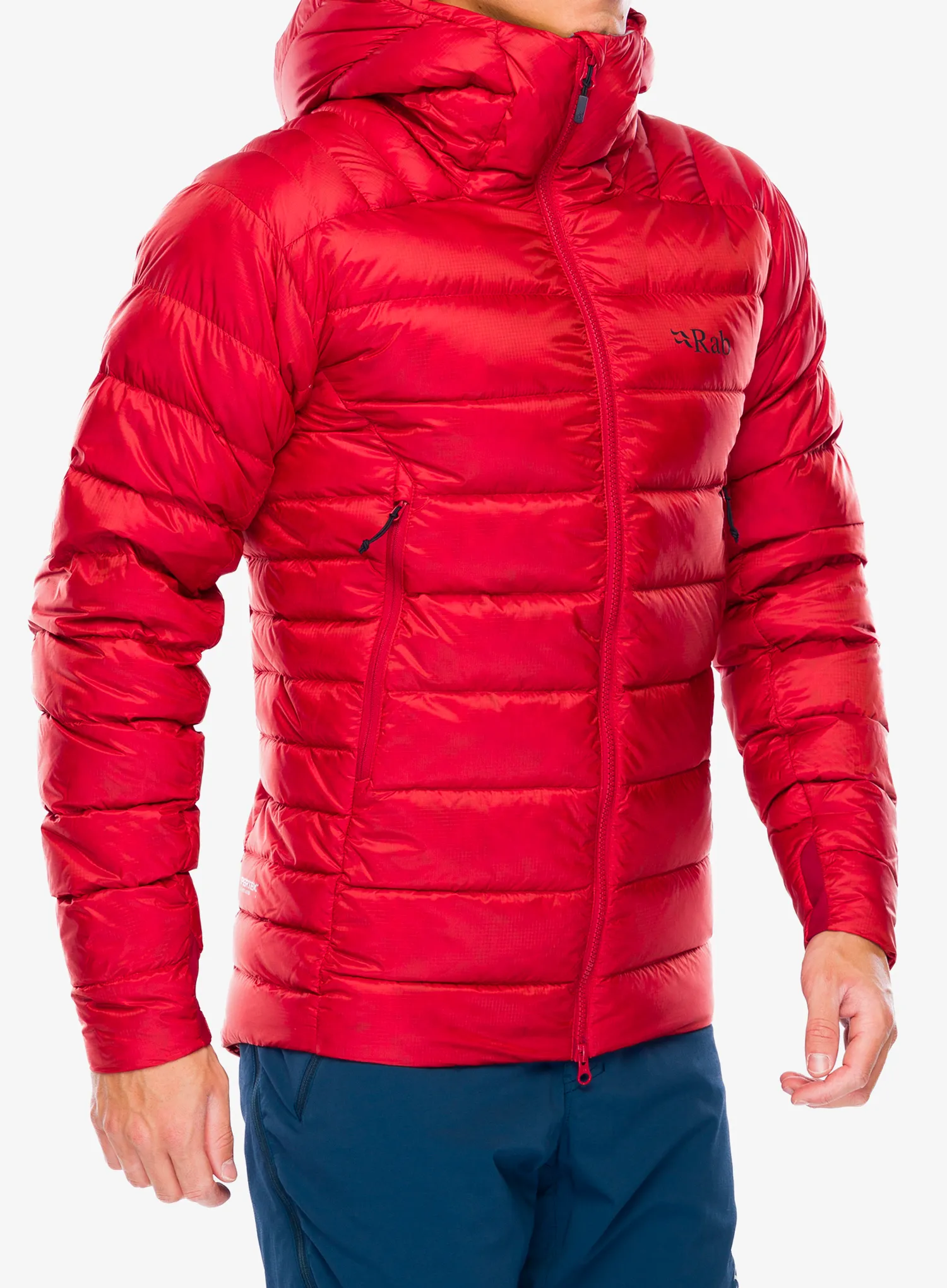 Puhovka Rab Electron Pro Jacket - tuscan red