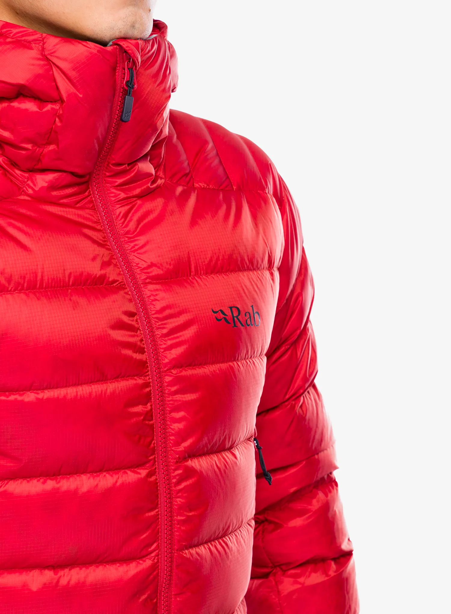 Puhovka Rab Electron Pro Jacket - tuscan red