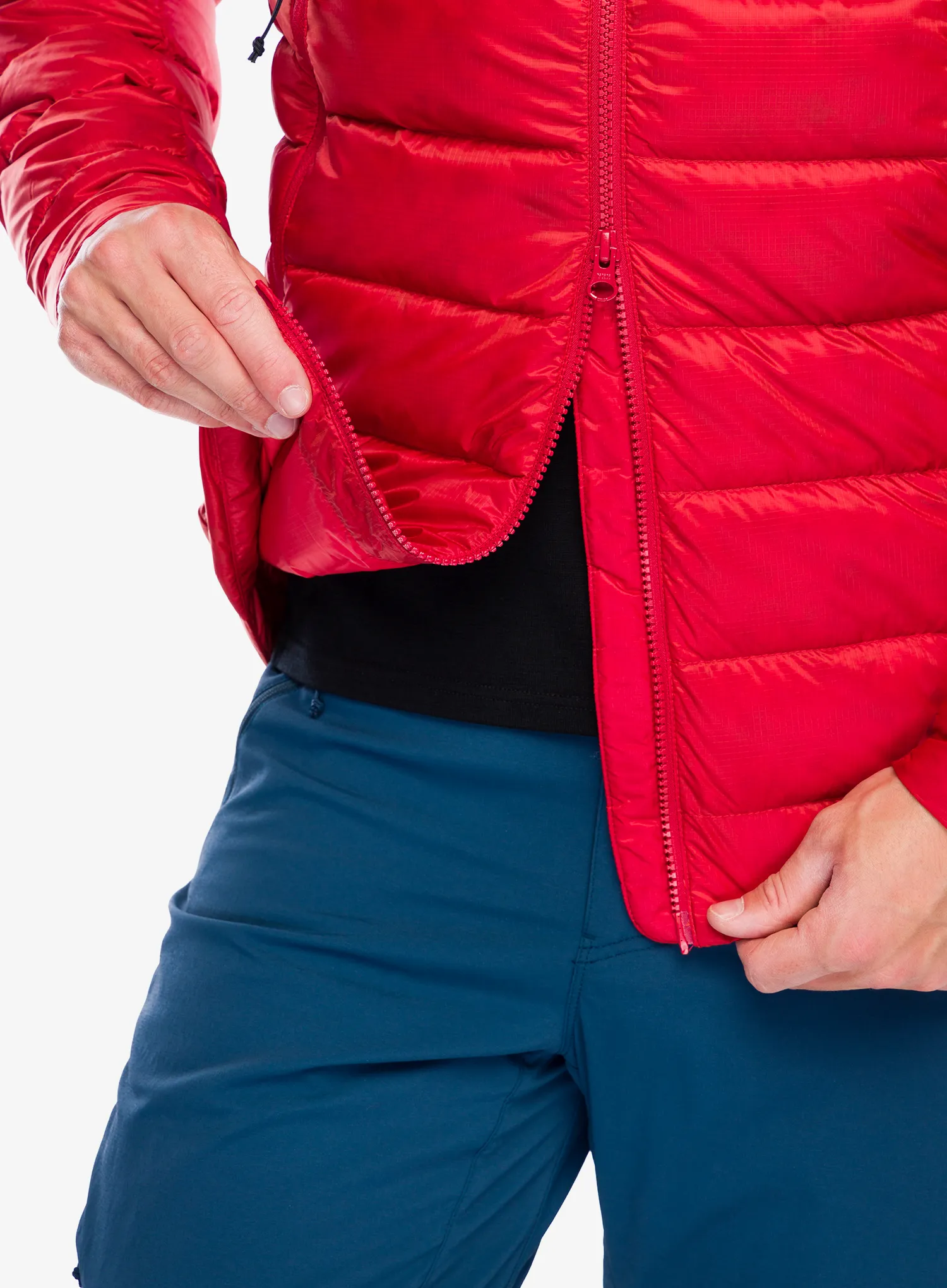 Puhovka Rab Electron Pro Jacket - tuscan red