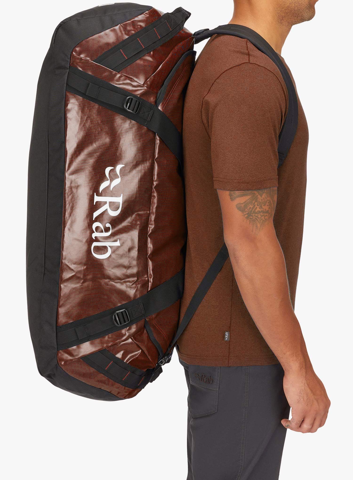 Potovalna torba Rab Expedition Kitbag II 120 - red clay