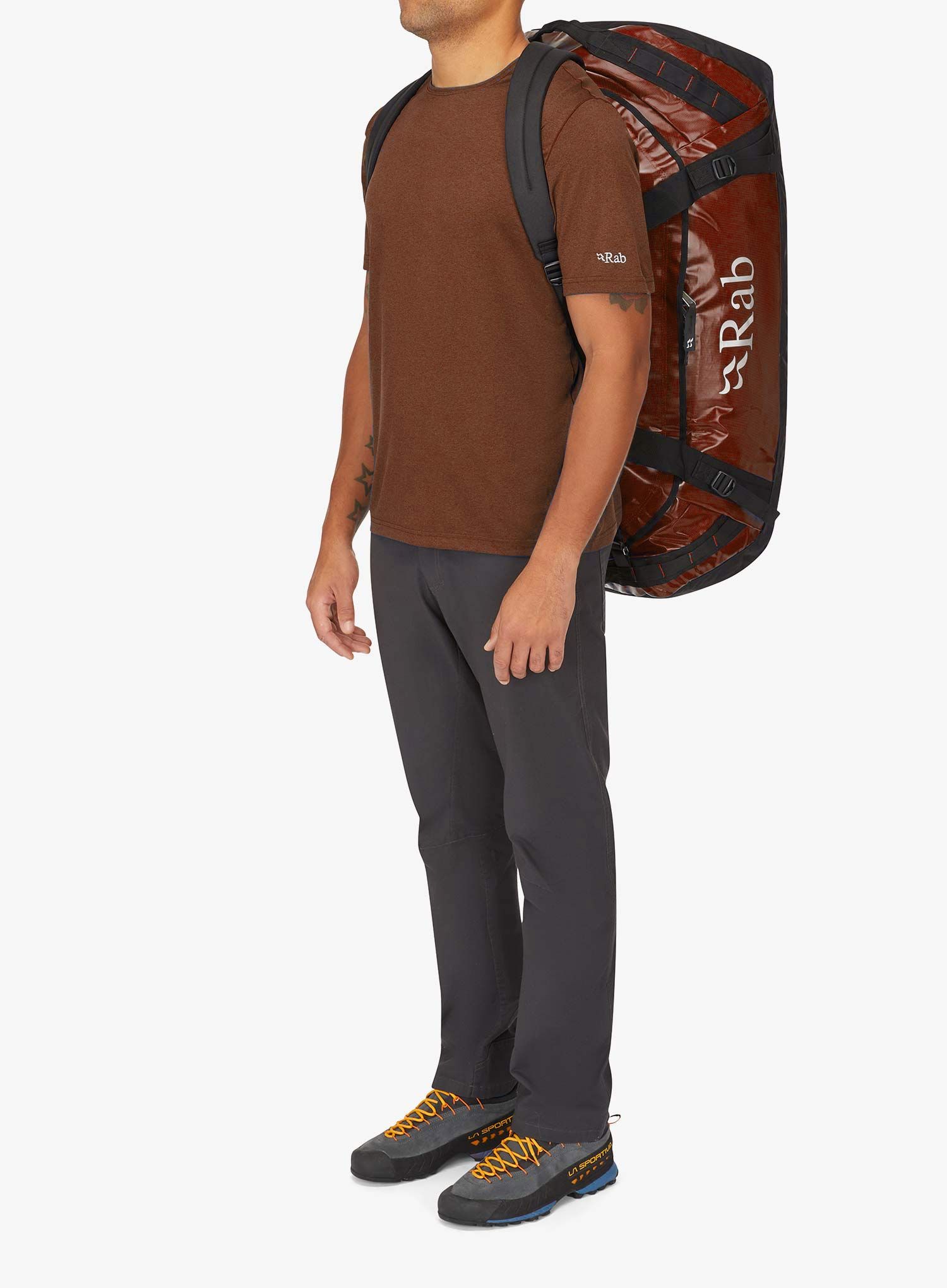 Potovalna torba Rab Expedition Kitbag II 120 - red clay