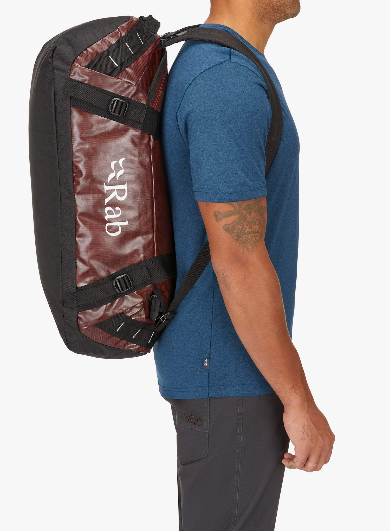 Potovalna torba Rab Expedition Kitbag II 50 - red clay