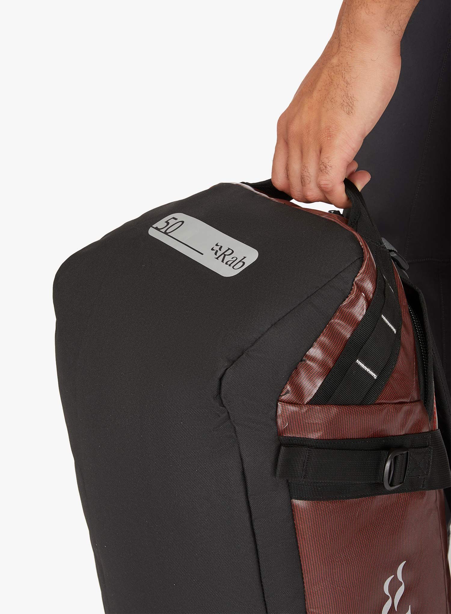Potovalna torba Rab Expedition Kitbag II 50 - red clay
