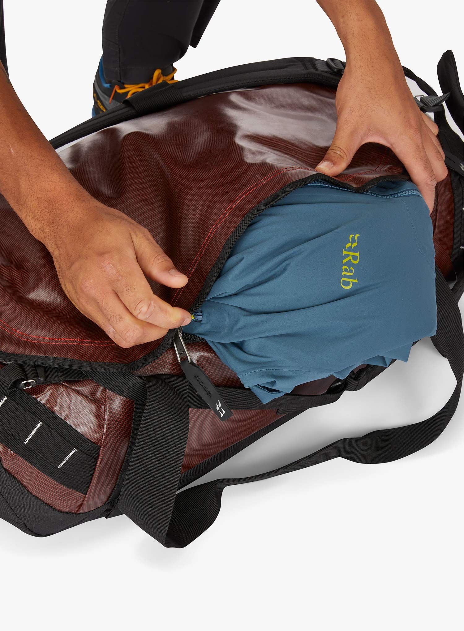 Potovalna torba Rab Expedition Kitbag II 50 - red clay