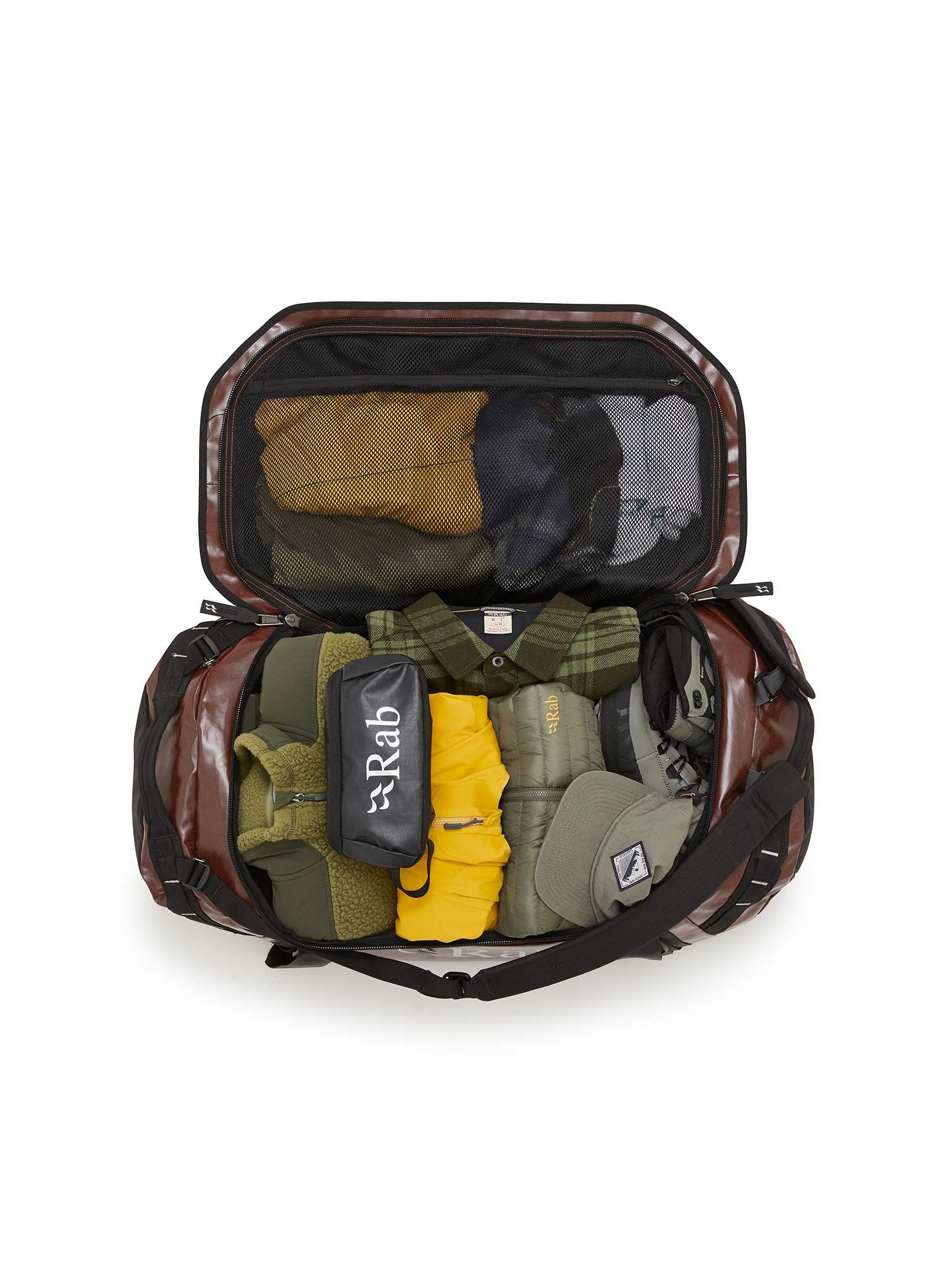 Potovalna torba Rab Expedition Kitbag II 80 - red clay