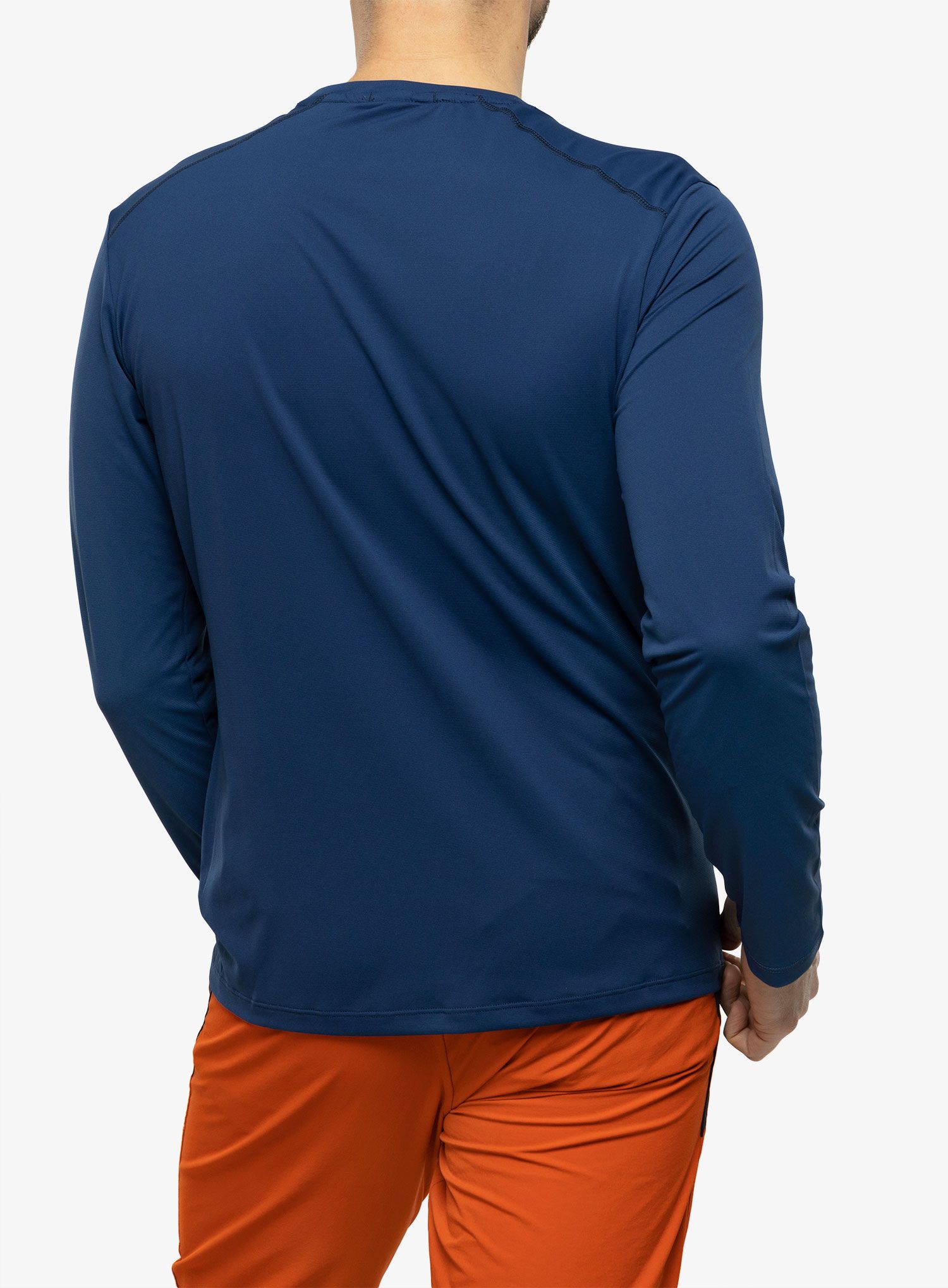 Termo flis jopa Rab Force LS Tee - nightfall blue
