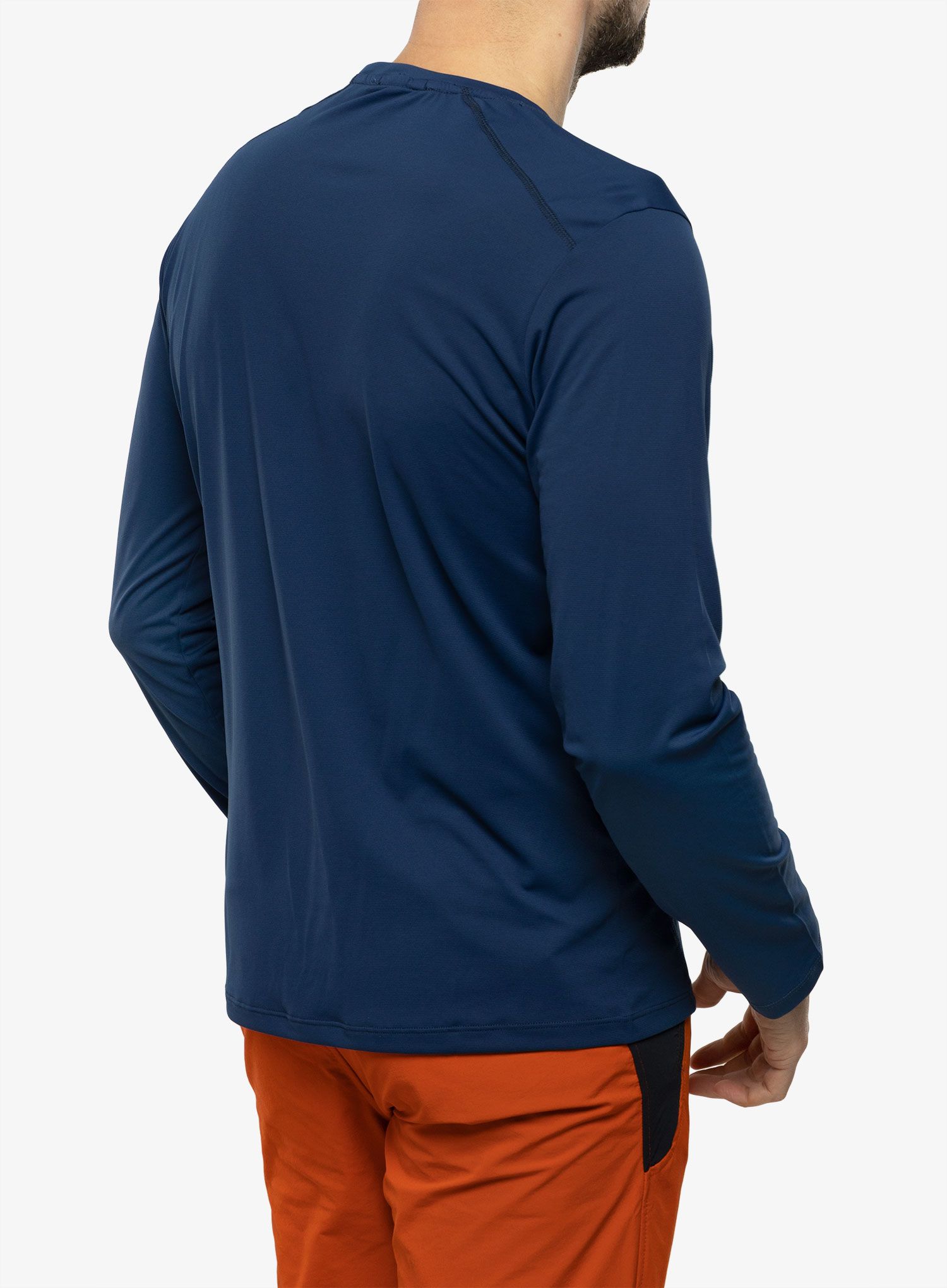 Termo flis jopa Rab Force LS Tee - nightfall blue