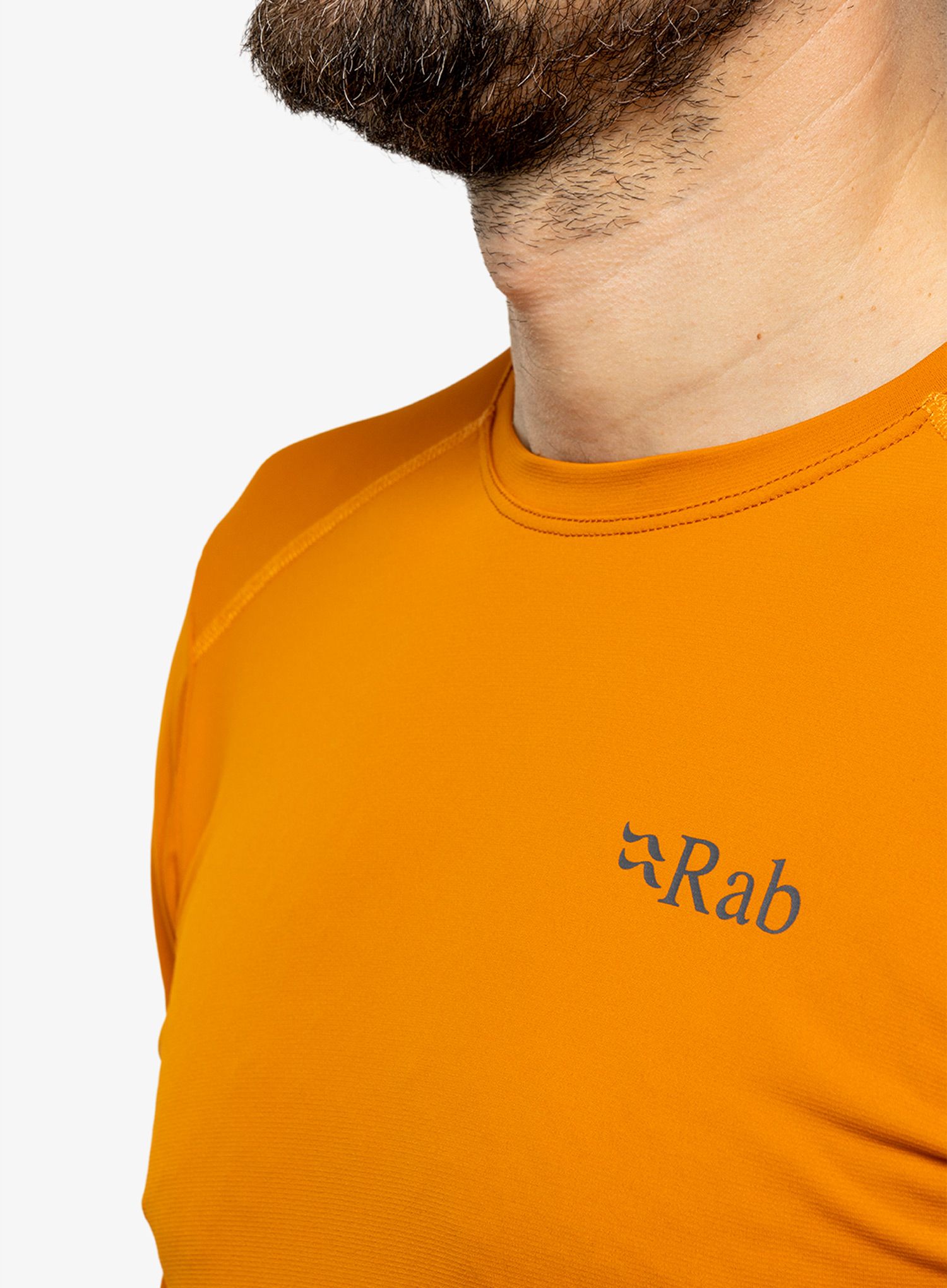 Termo flis jopa Rab Force LS Tee - marmalade
