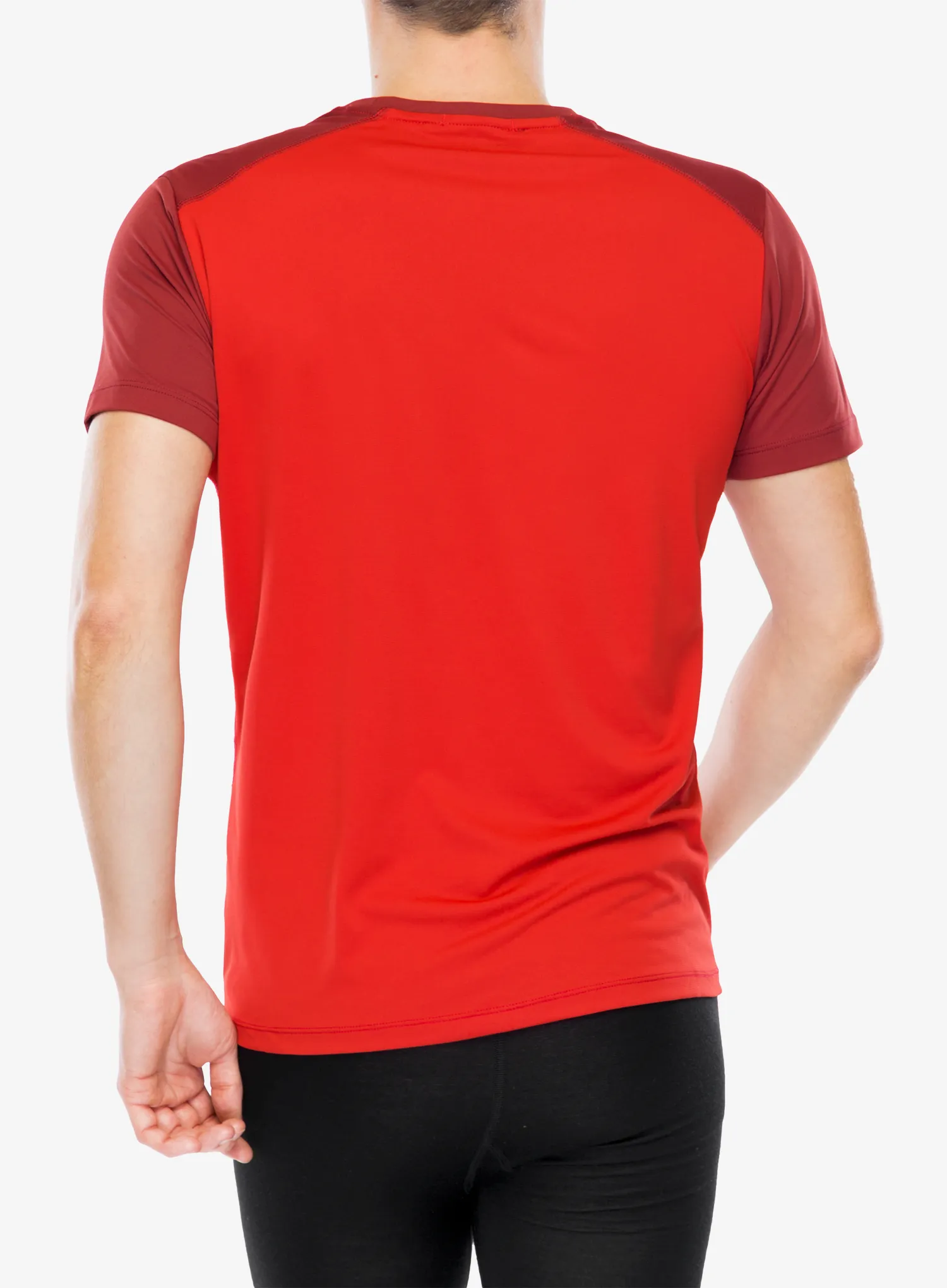 Termo majica Rab Force Tee - ascent red/oxblood red