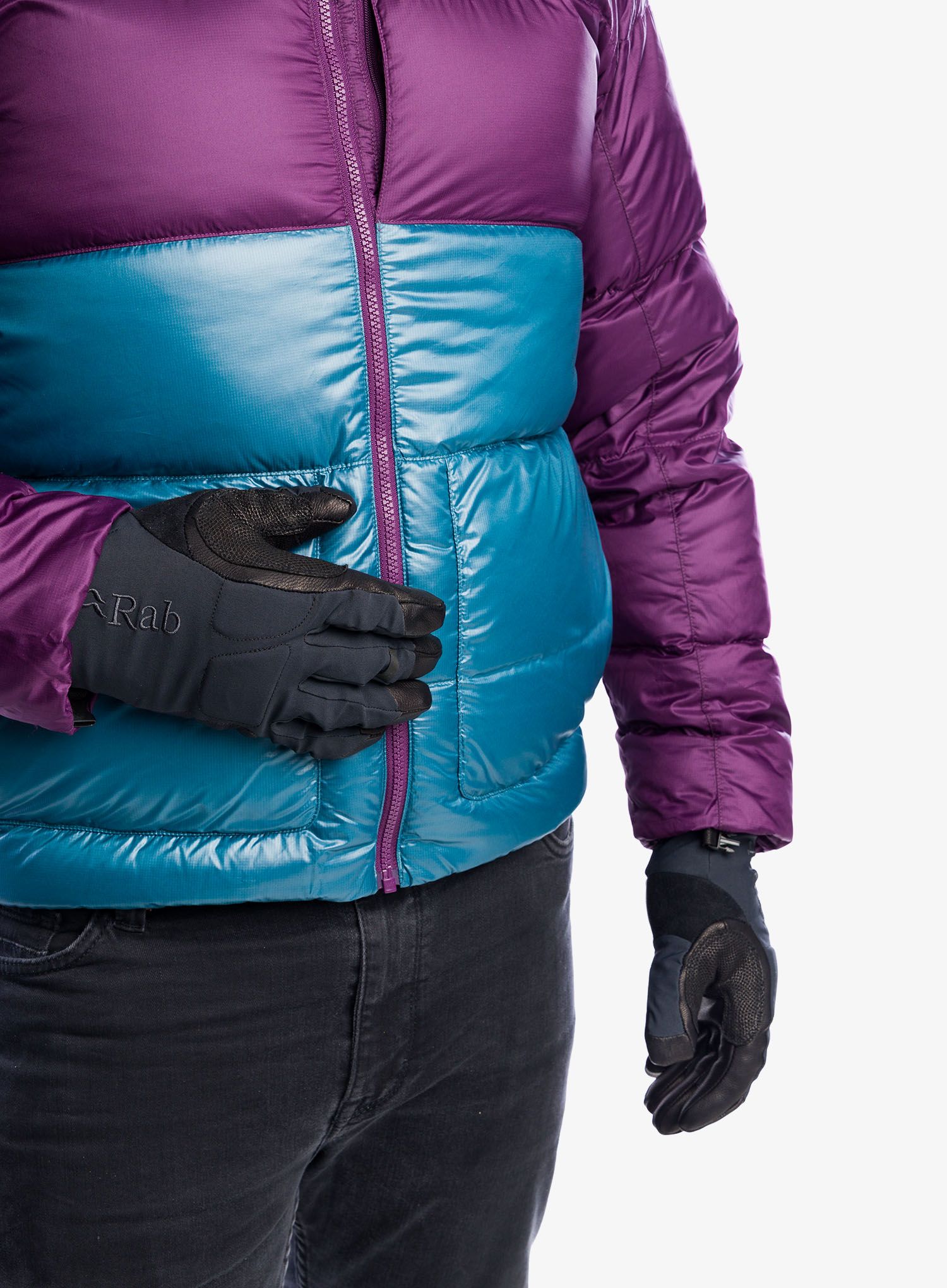 Pohodniške rokavice Rab Fulcrum GTX Glove - black