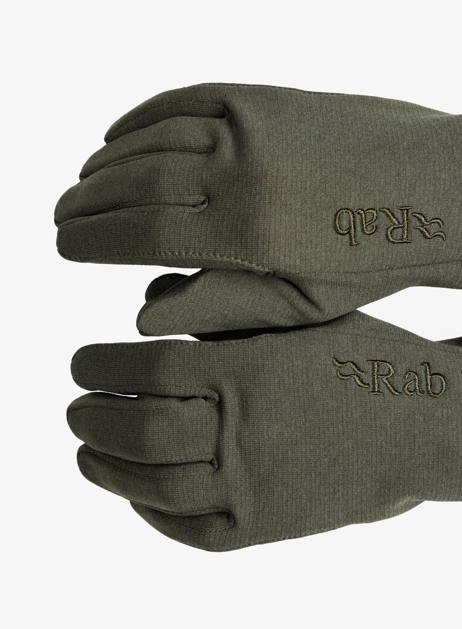 Rokavice iz flisa Rab Geon Gloves - army 