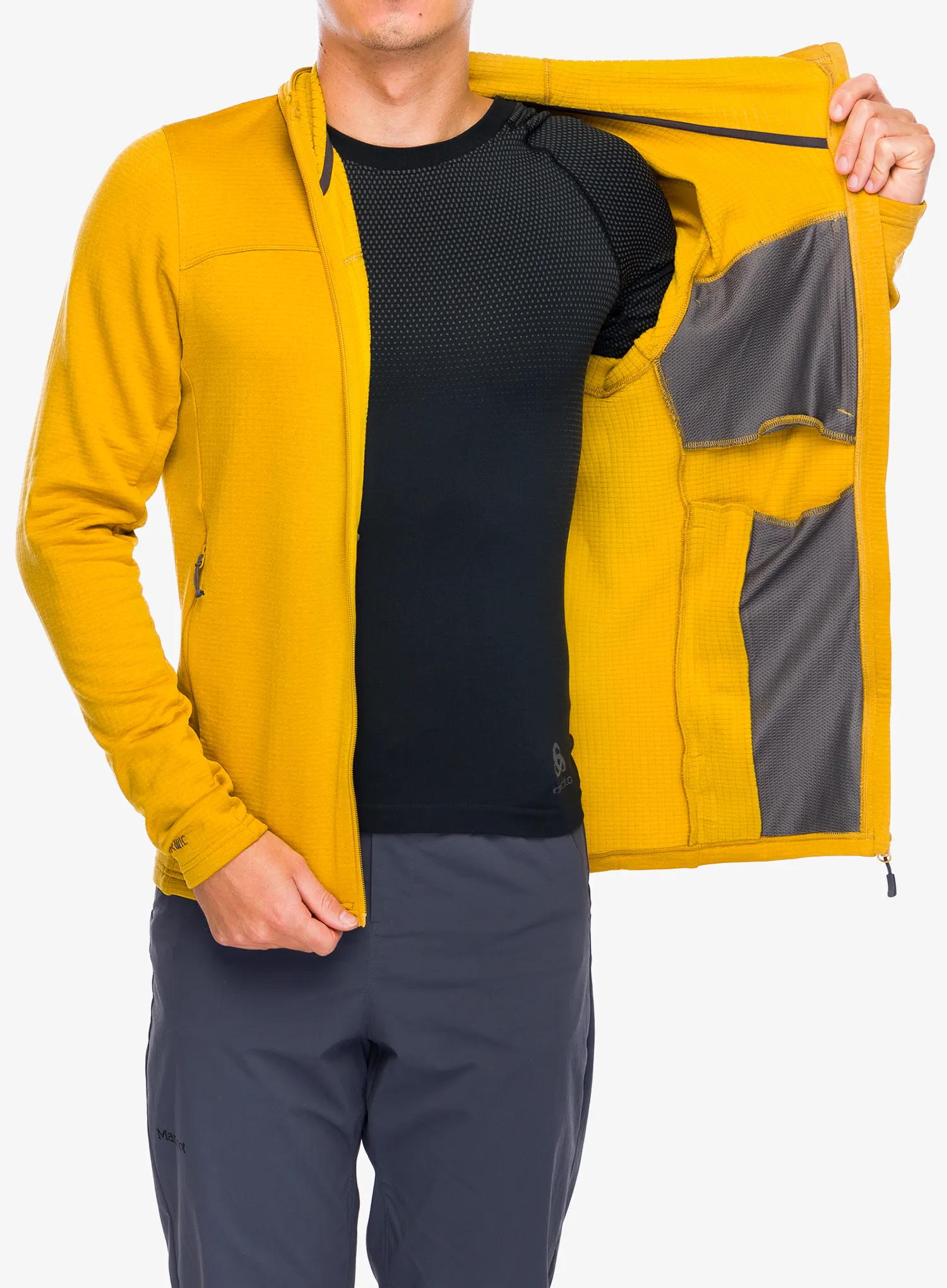Jopica s kapuco Rab Graviton Hoody - sahara