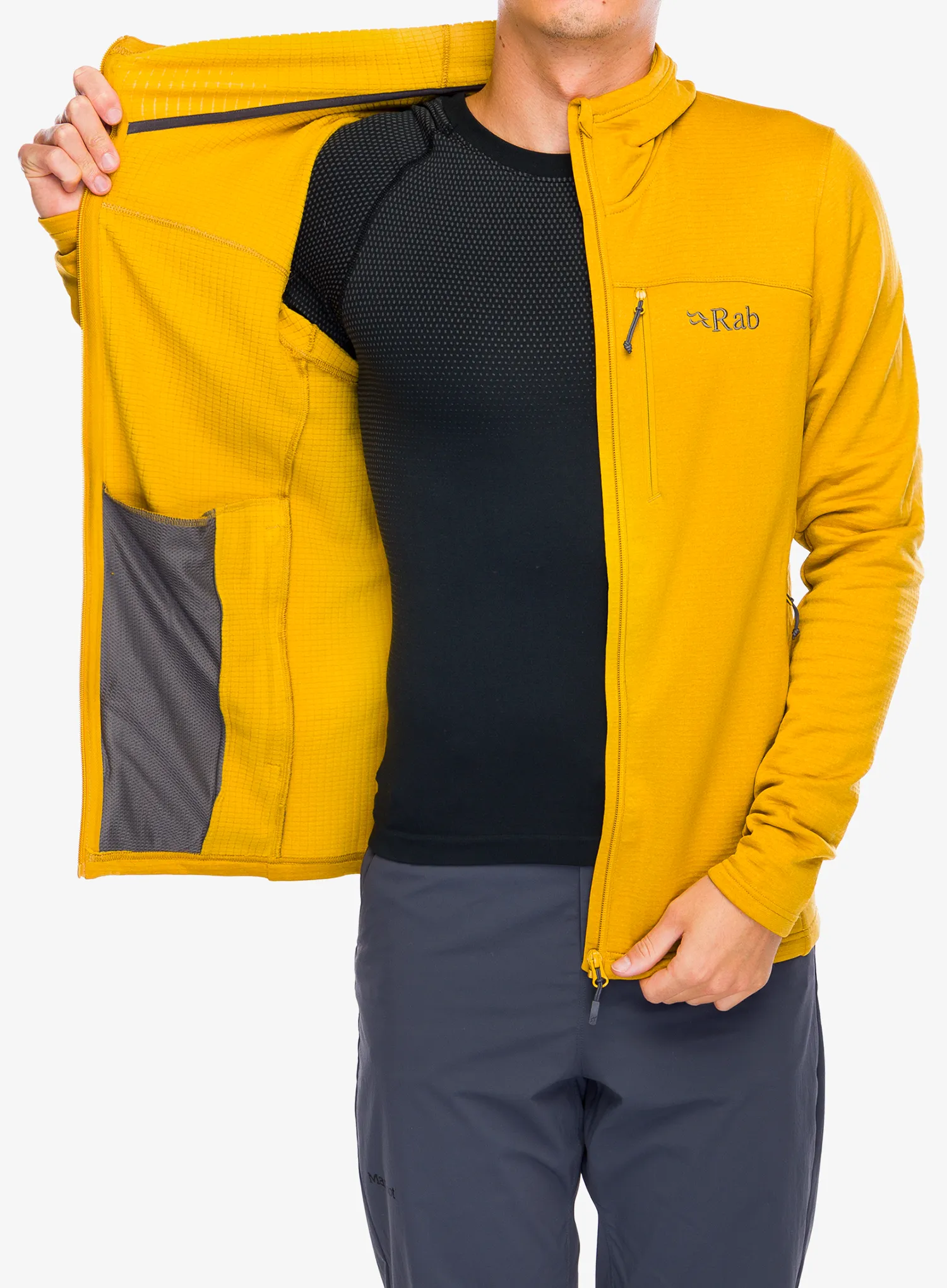 Jopica s kapuco Rab Graviton Hoody - sahara