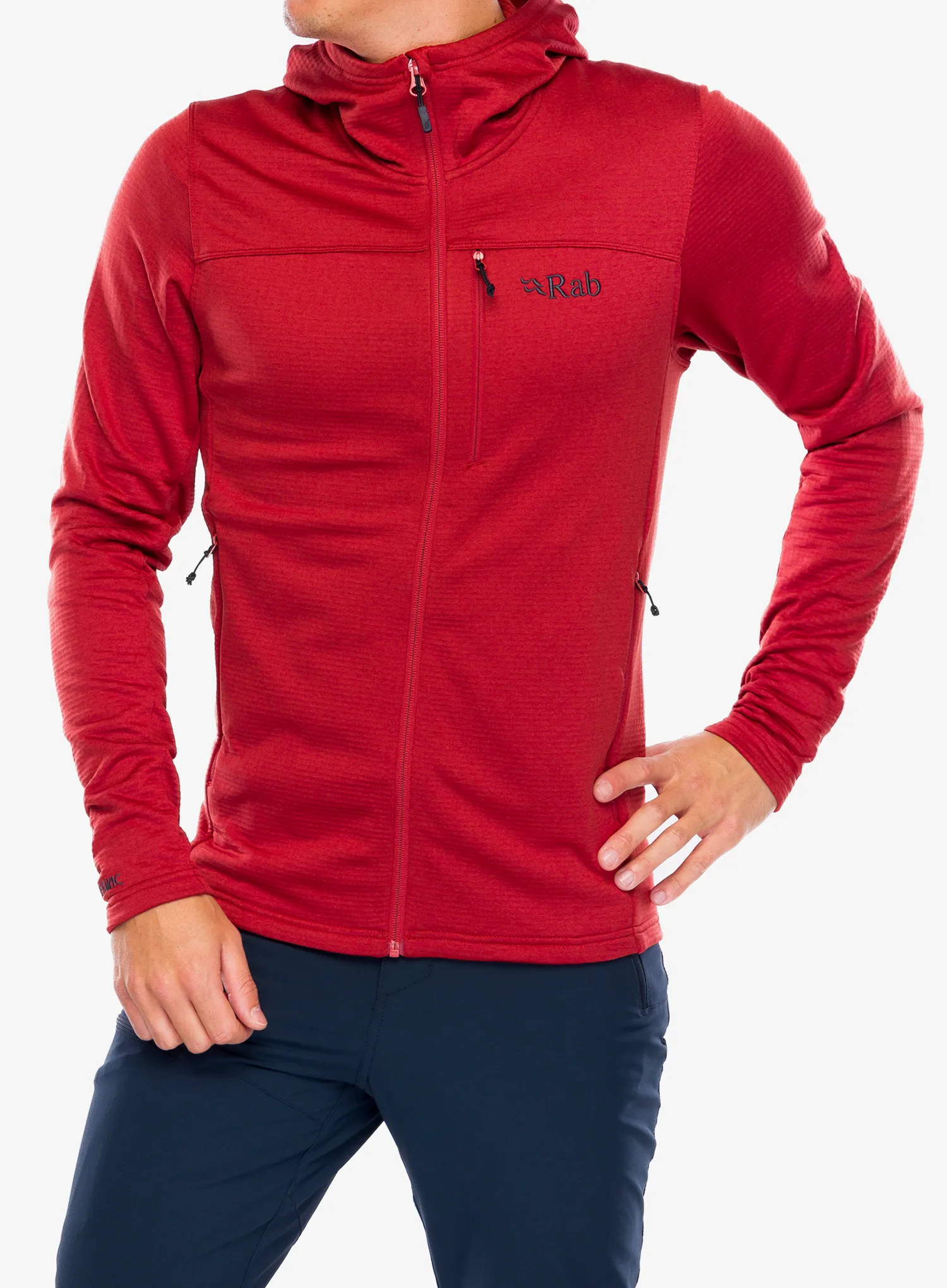 Jopica s kapuco Rab Graviton Hoody - tuscan red