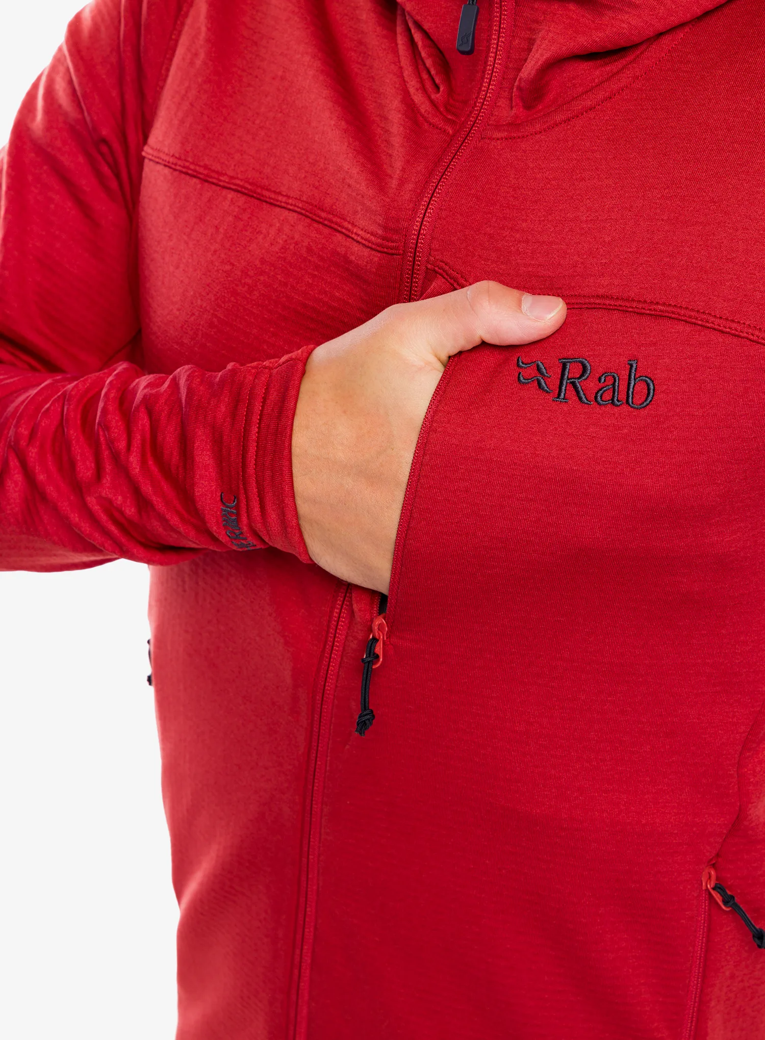 Jopica s kapuco Rab Graviton Hoody - tuscan red