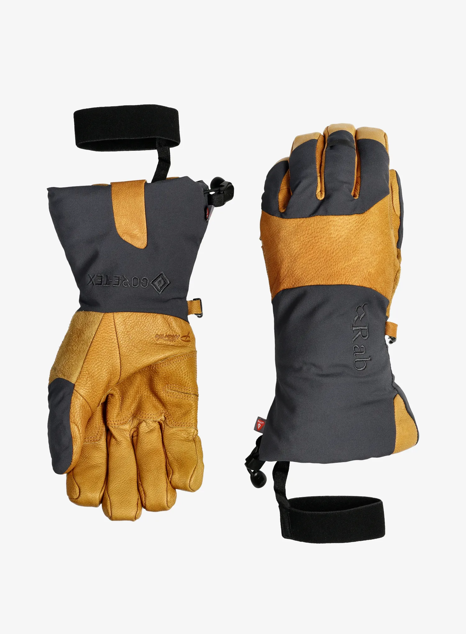 GORE TEX rokavice Rab Guide 2 GTX Gloves - steel