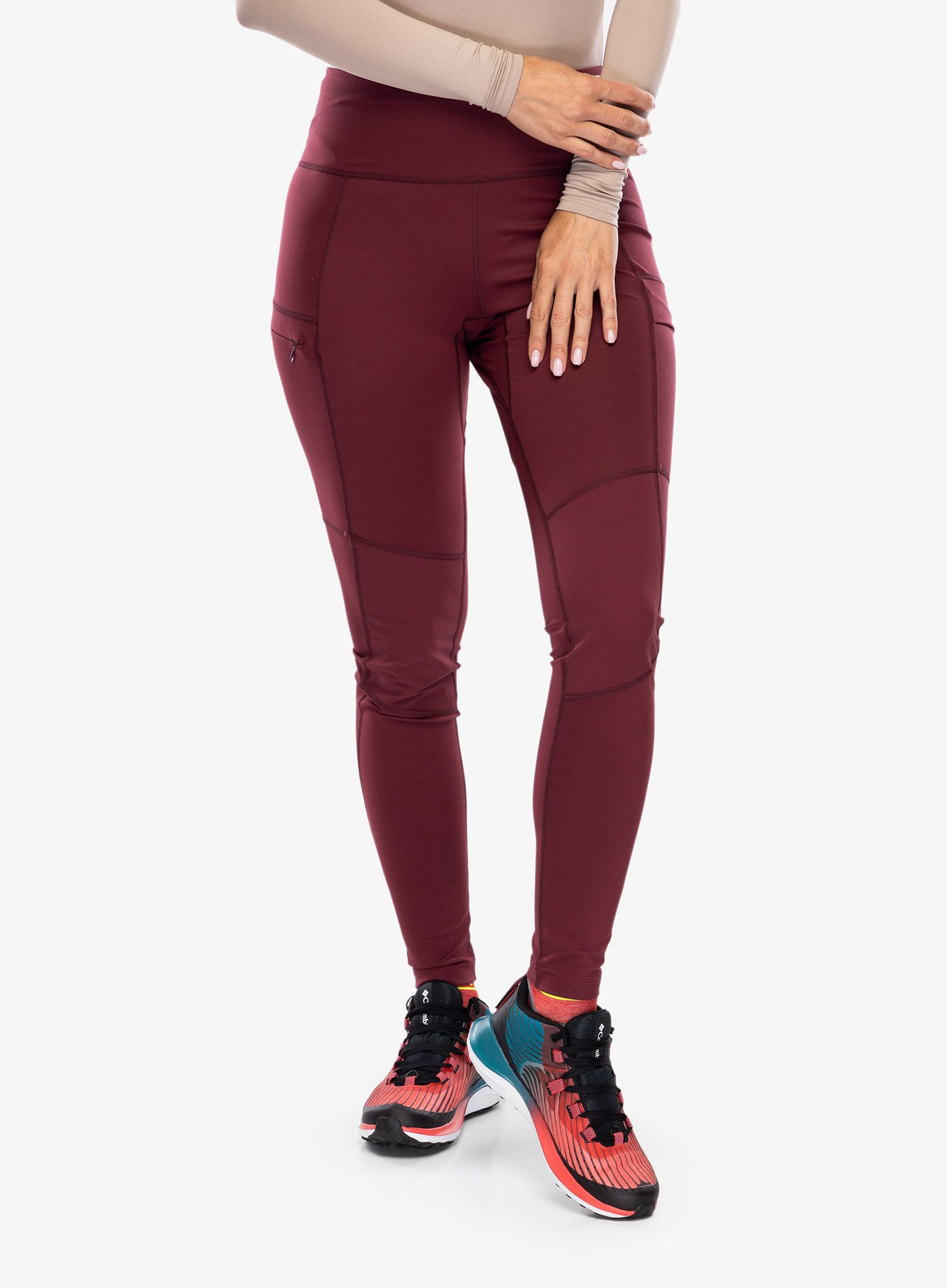 Ženske termo pajkice Rab Horizon Tights - deep heather