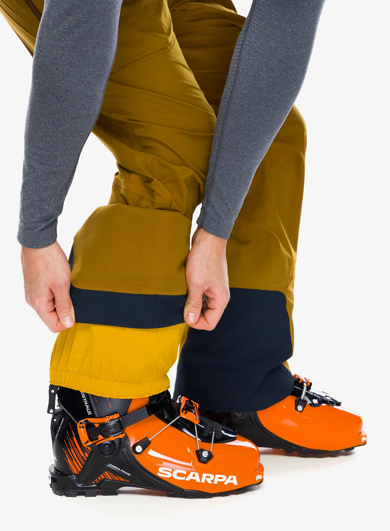 Nepremočljive hlače Rab Khroma Kinetic Bib - footprint