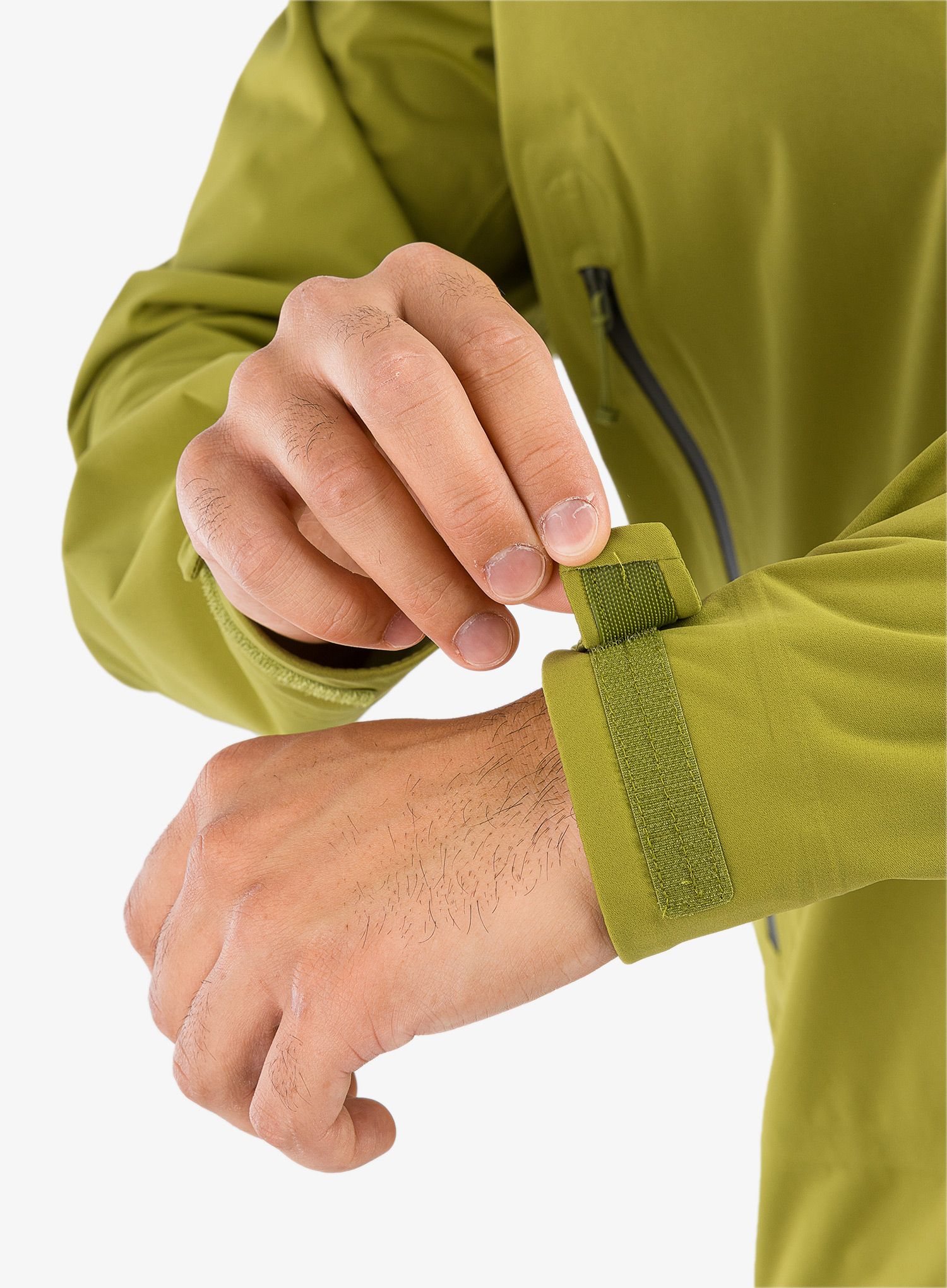 Hardshell jakna Rab Kinetic 2.0 Jacket - aspen green