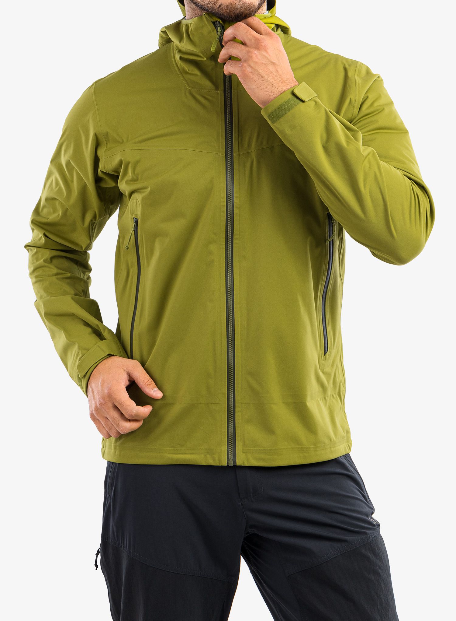 Hardshell jakna Rab Kinetic 2.0 Jacket - aspen green