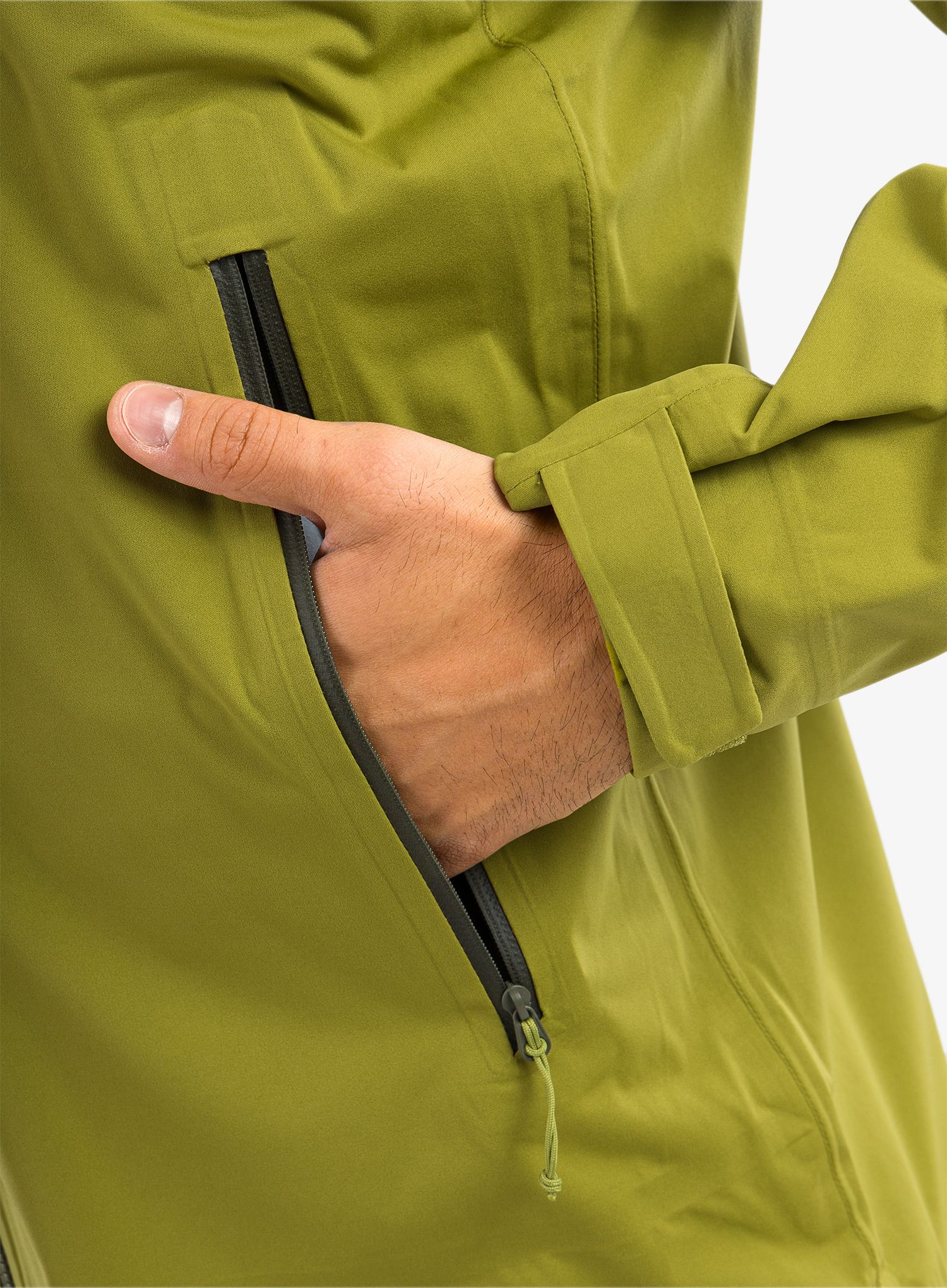 Hardshell jakna Rab Kinetic 2.0 Jacket - aspen green