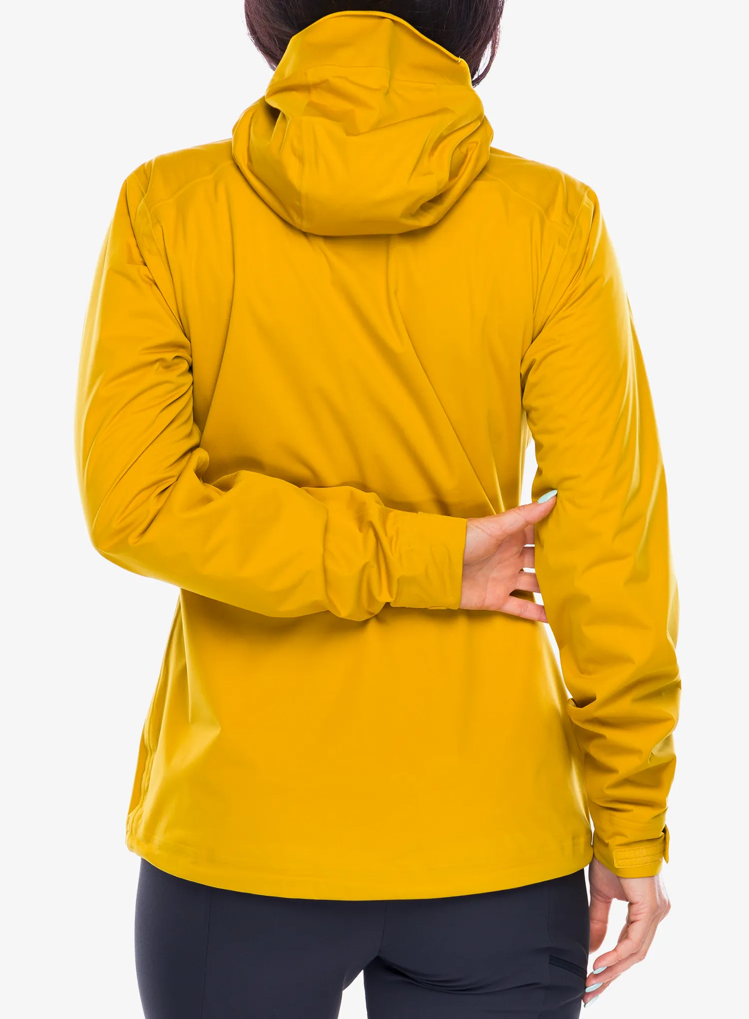 Ženska hardshell jakna Rab Kinetic 2.0 Jacket - sahara