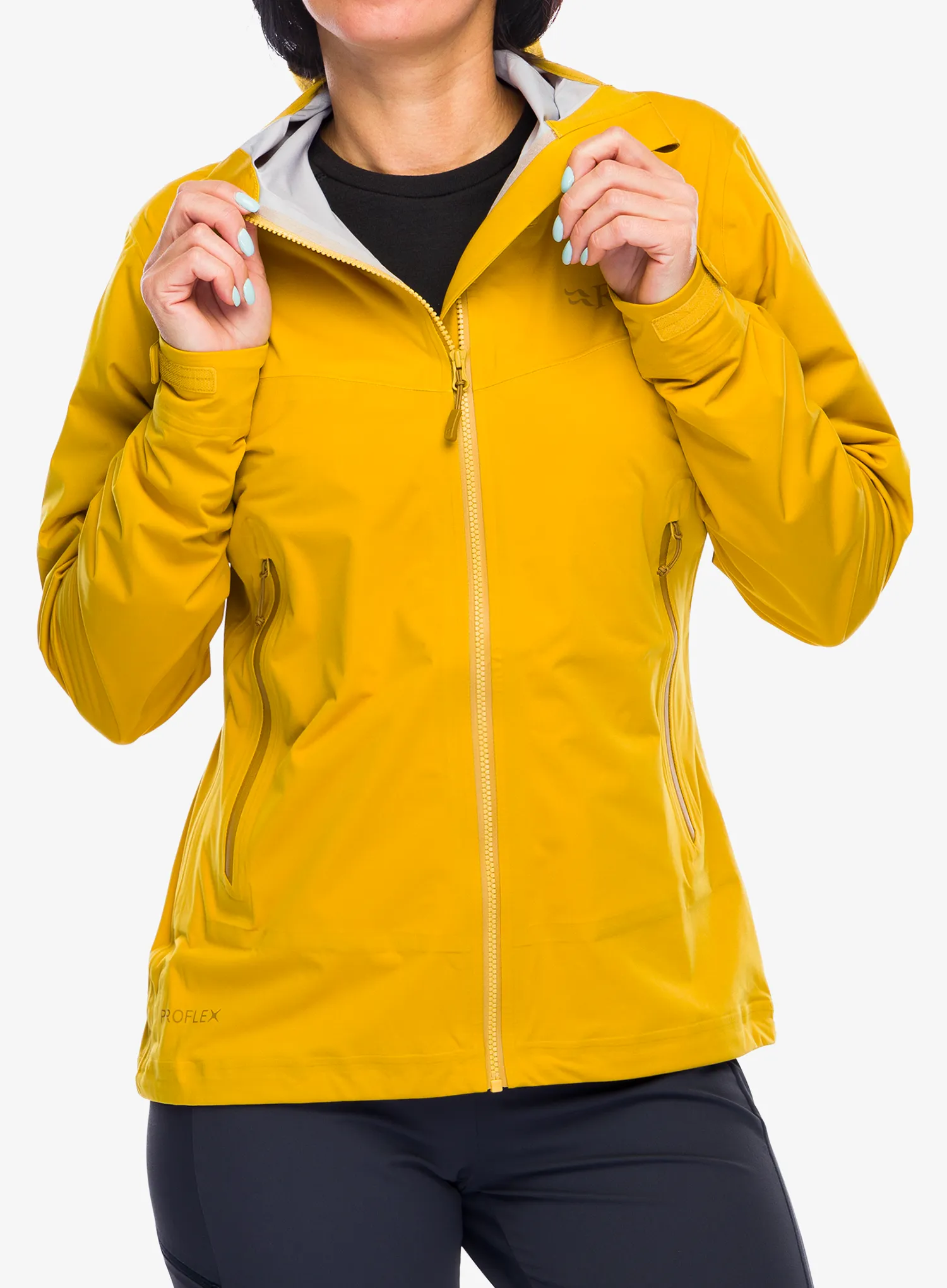 Ženska hardshell jakna Rab Kinetic 2.0 Jacket - sahara