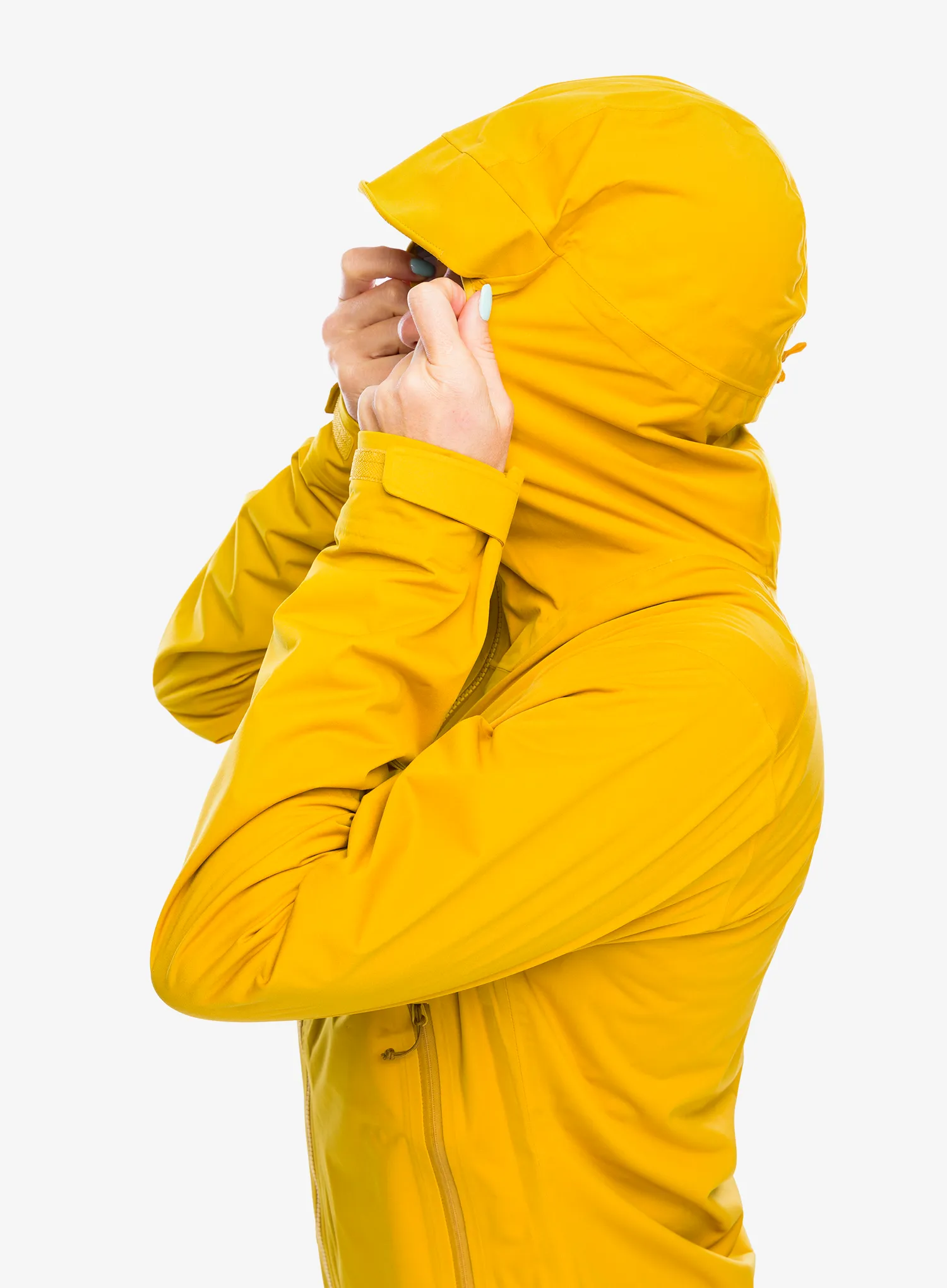 Ženska hardshell jakna Rab Kinetic 2.0 Jacket - sahara