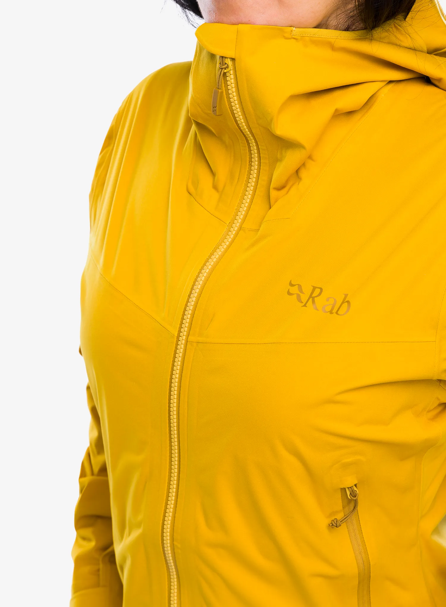 Ženska hardshell jakna Rab Kinetic 2.0 Jacket - sahara