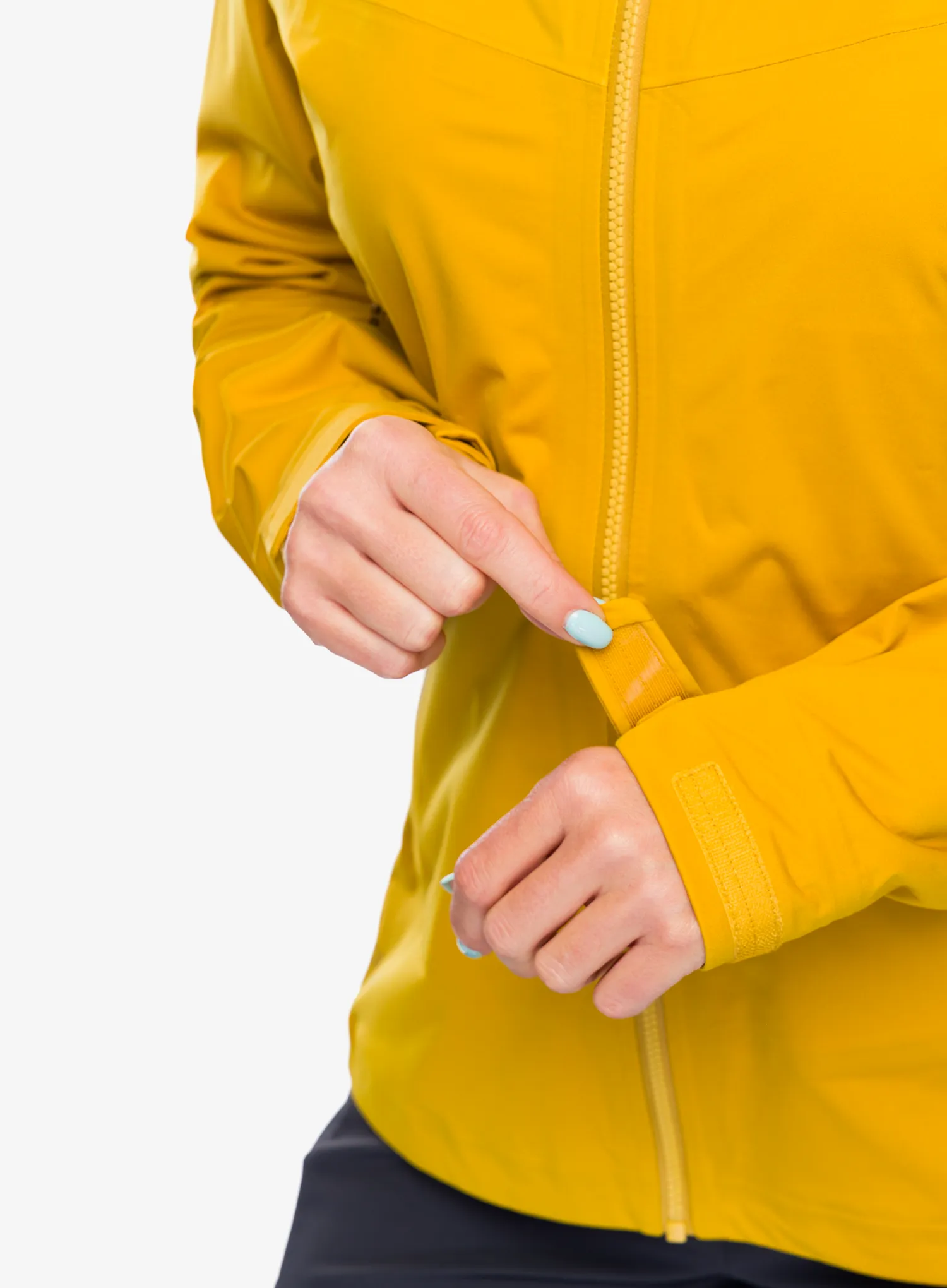 Ženska hardshell jakna Rab Kinetic 2.0 Jacket - sahara