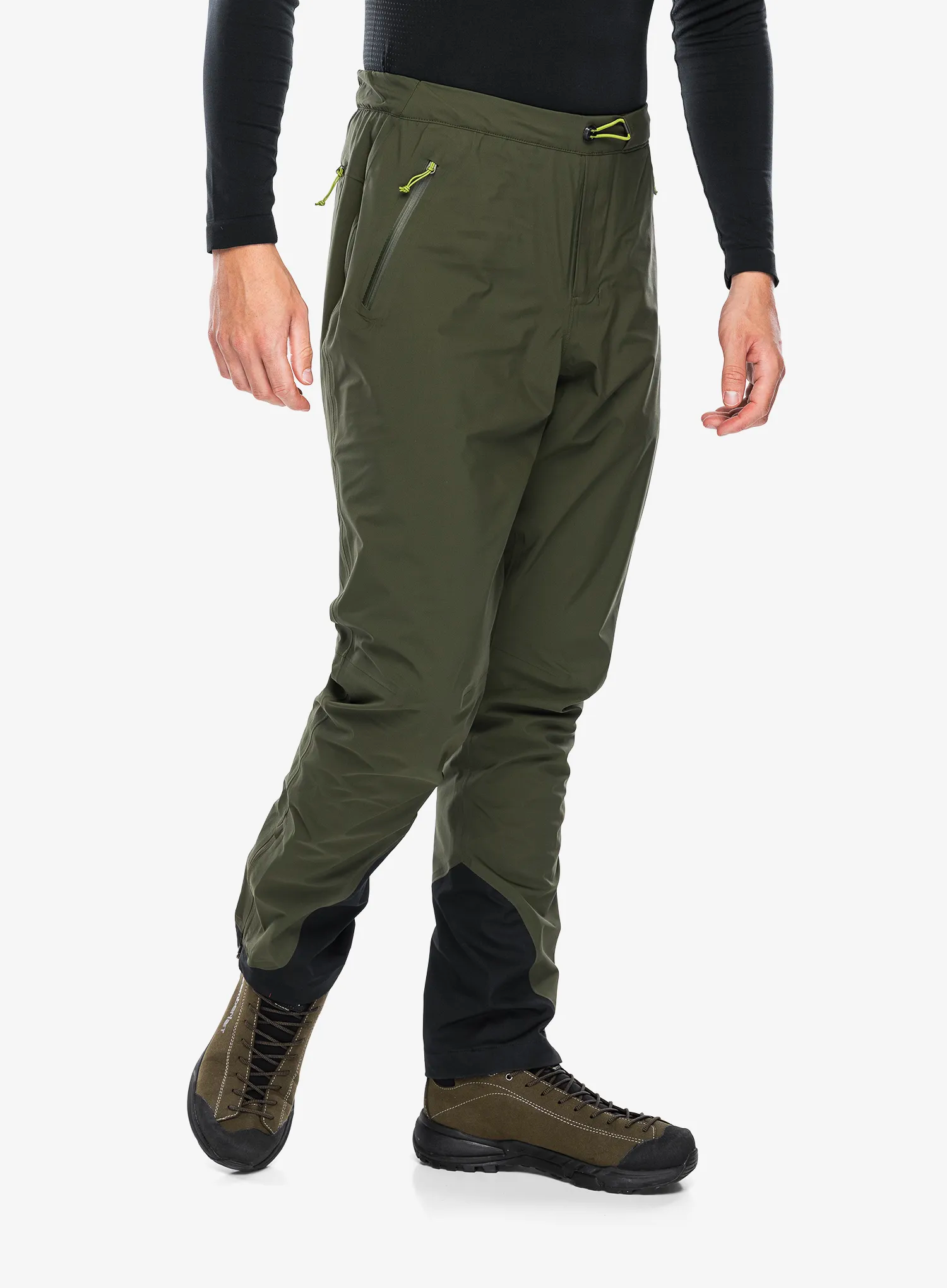 Nepremočljive hlače Rab Kinetic 2.0 Pants - army