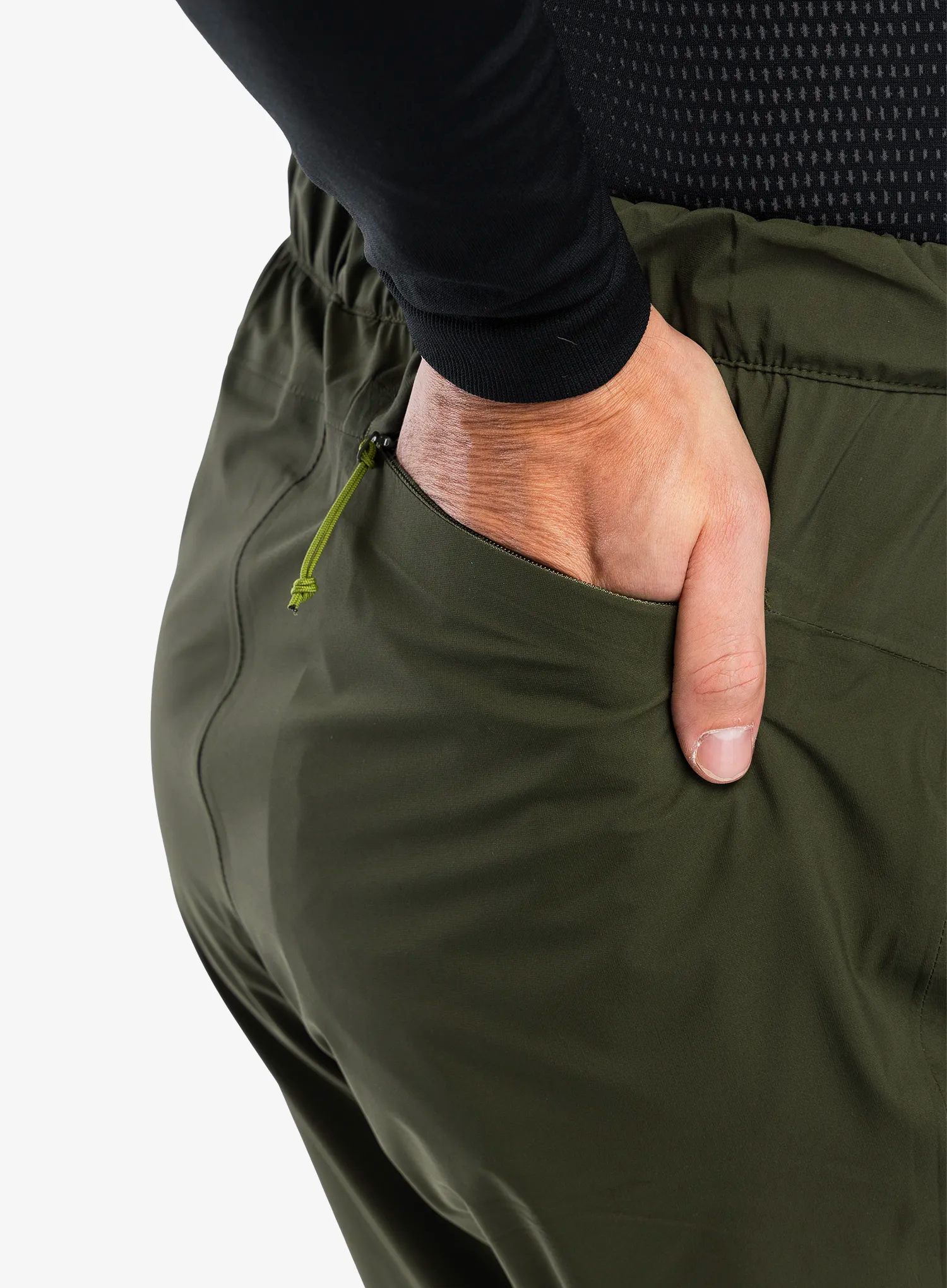Nepremočljive hlače Rab Kinetic 2.0 Pants - army