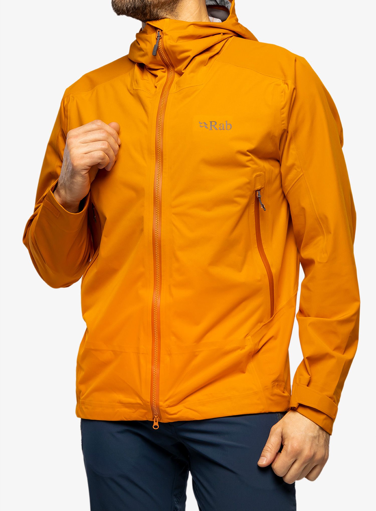 Nepremočljiva jakna Rab Kinetic Alpine 2.0 Jacket - marmalade