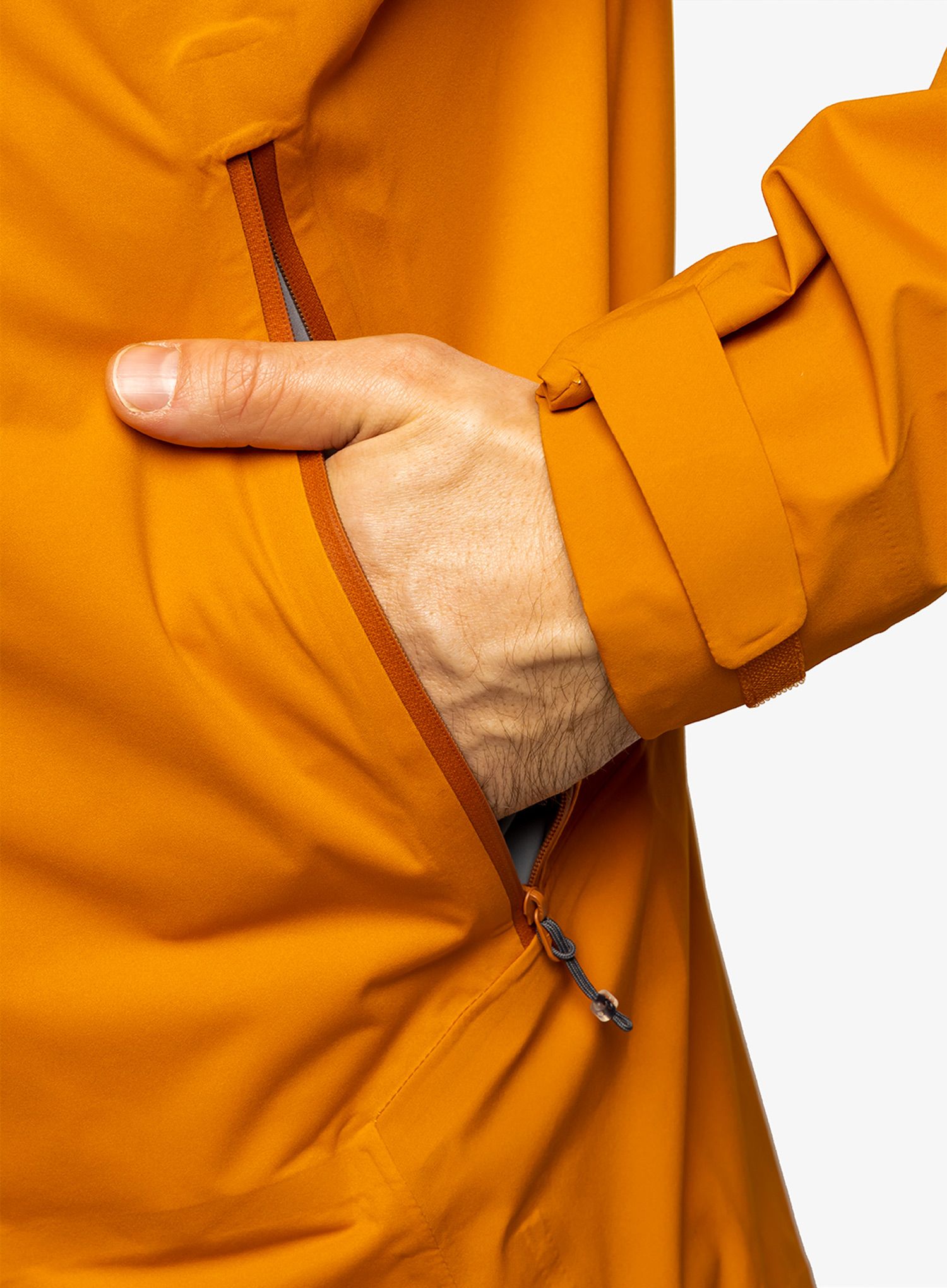 Nepremočljiva jakna Rab Kinetic Alpine 2.0 Jacket - marmalade