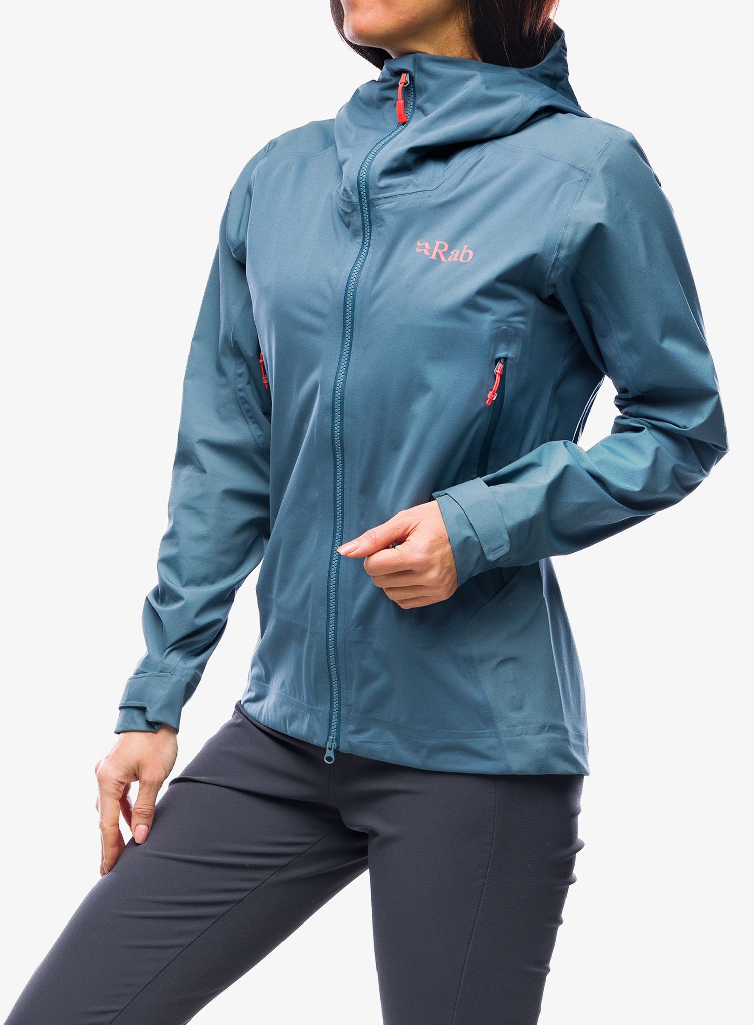 Ženska nepremočljiva jakna Rab Kinetic Alpine 2.0 Jacket - orion blue