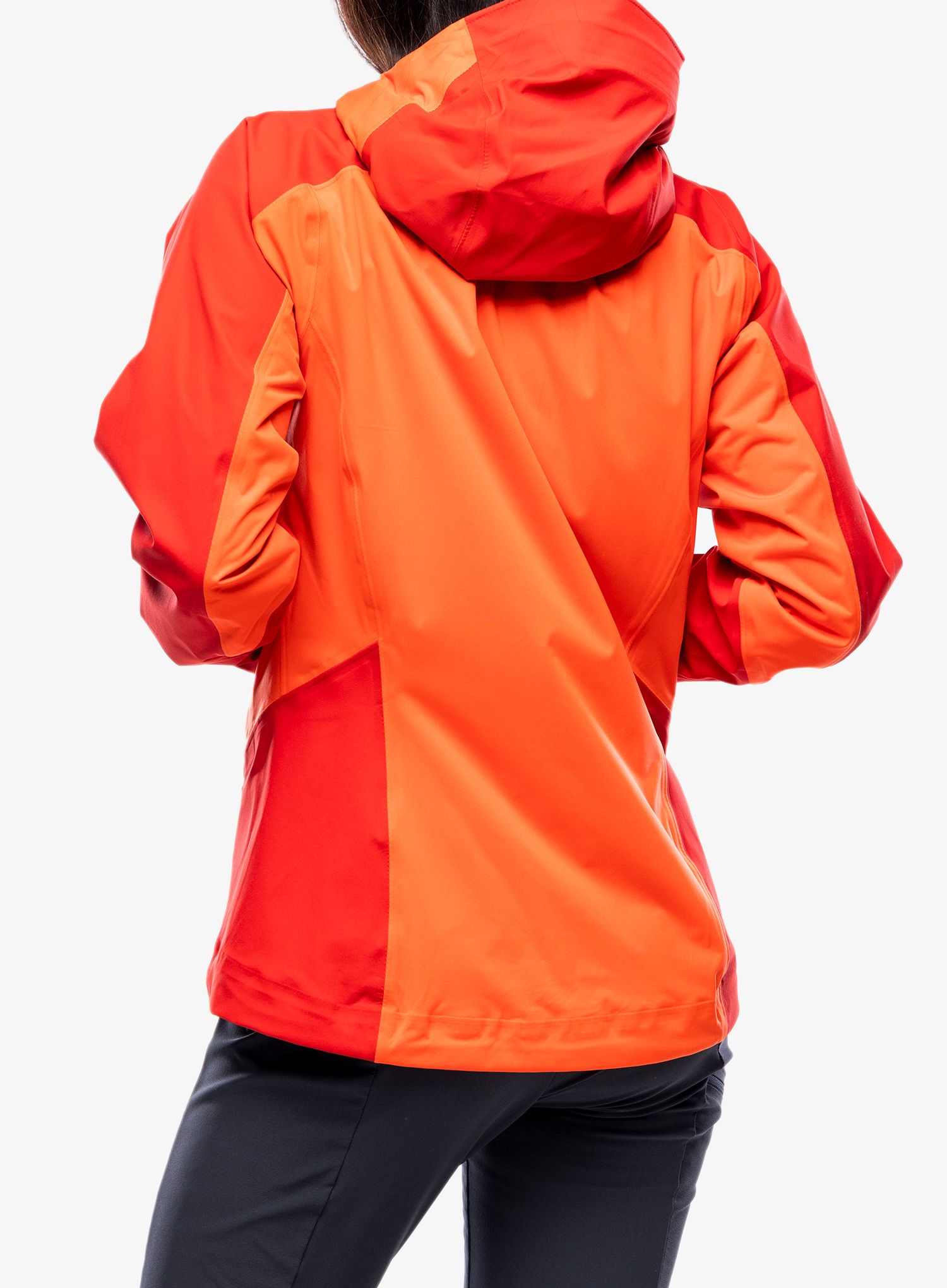 Ženska nepremočljiva jakna Rab Kinetic Alpine 2.0 Jacket - red grapefruit