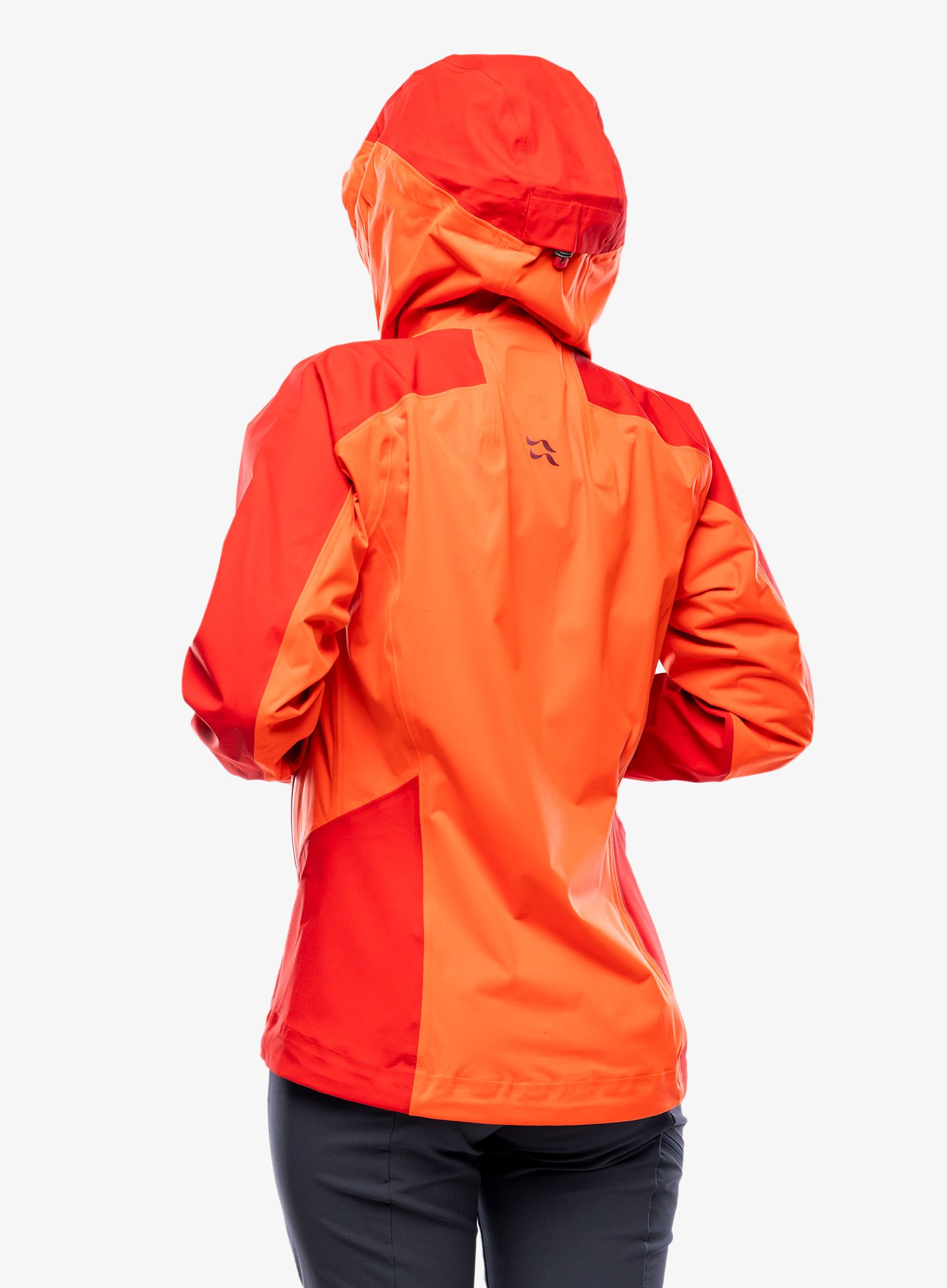 Ženska nepremočljiva jakna Rab Kinetic Alpine 2.0 Jacket - red grapefruit