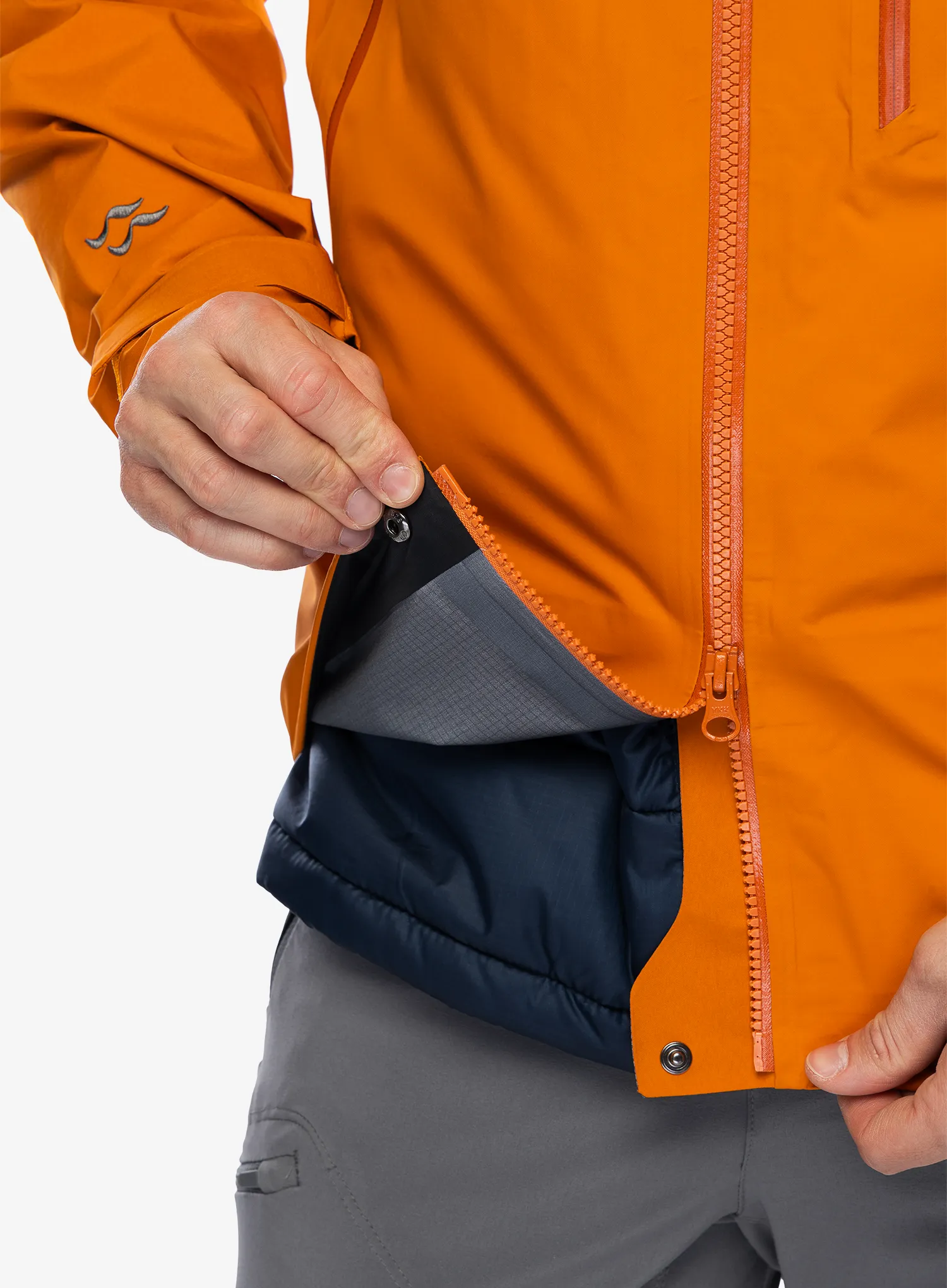 Nepremočljiva jakna Rab Latok Mountain GTX Jacket - marmalade