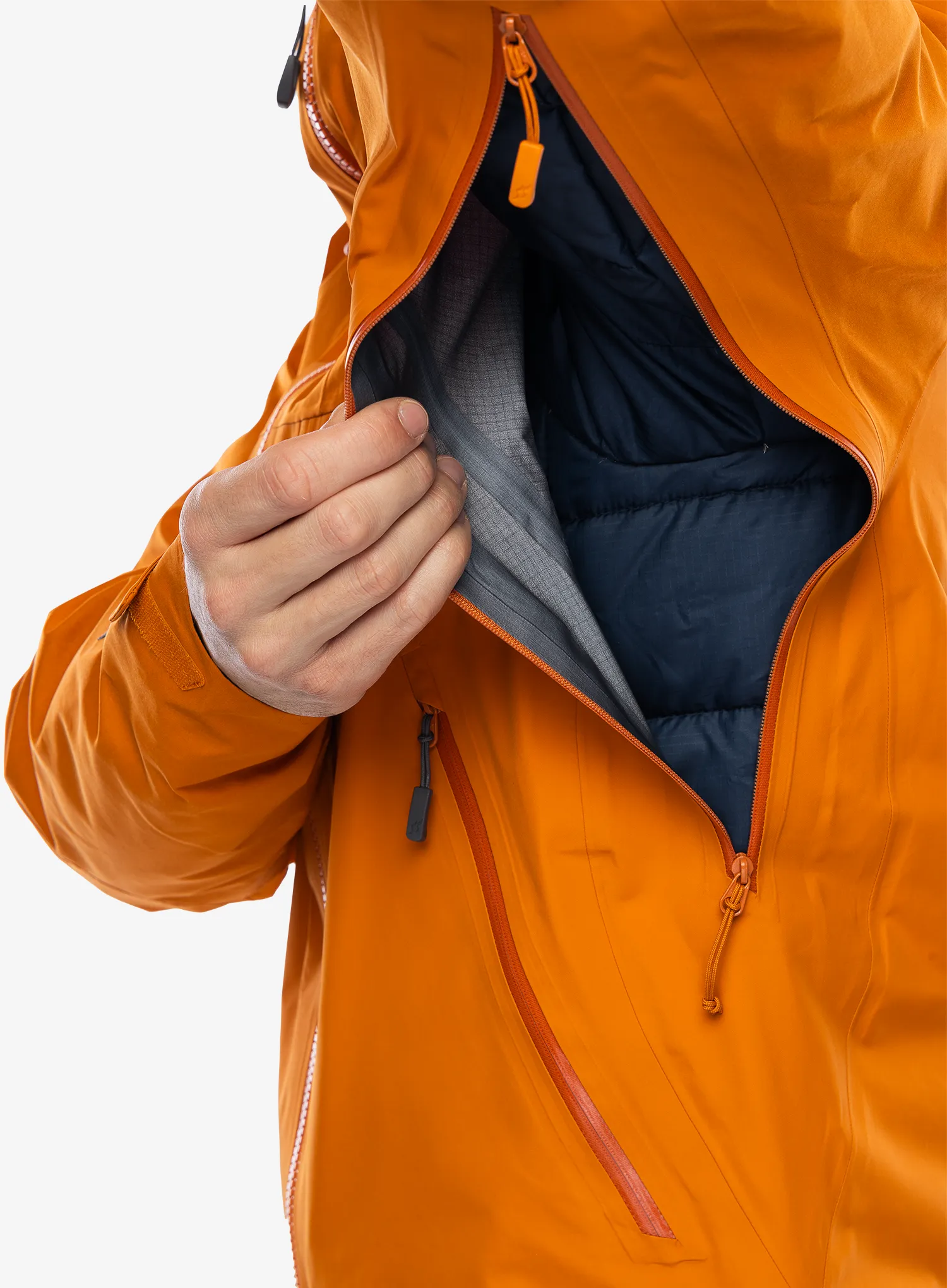 Nepremočljiva jakna Rab Latok Mountain GTX Jacket - marmalade