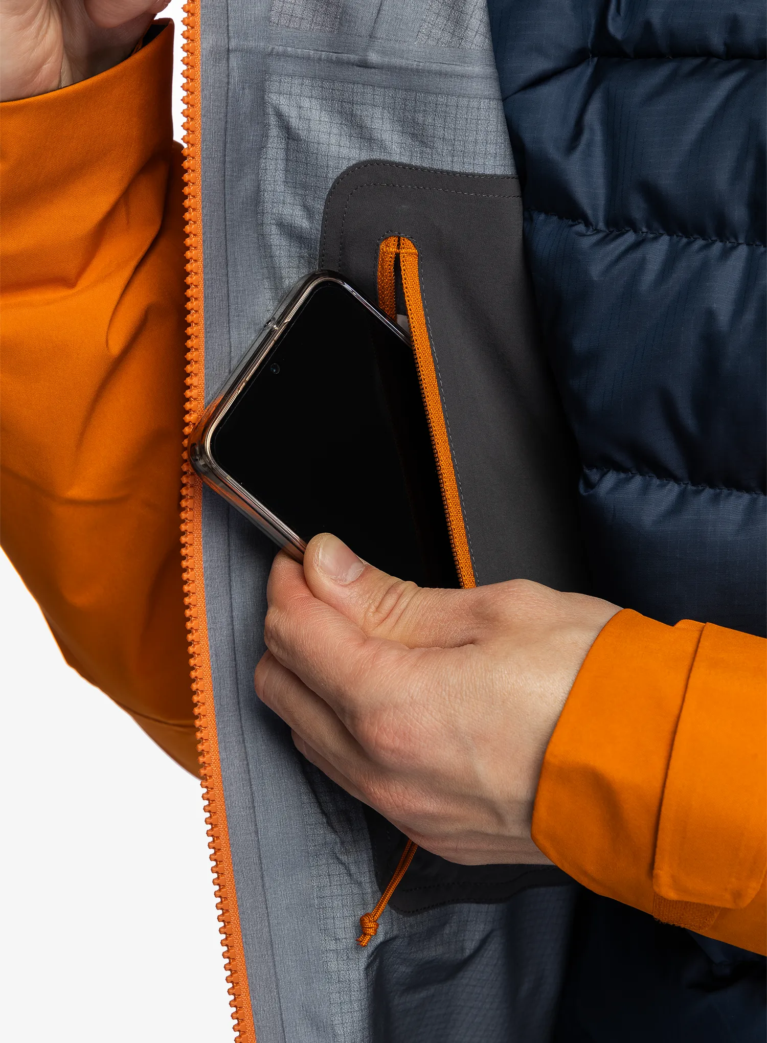 Nepremočljiva jakna Rab Latok Mountain GTX Jacket - marmalade