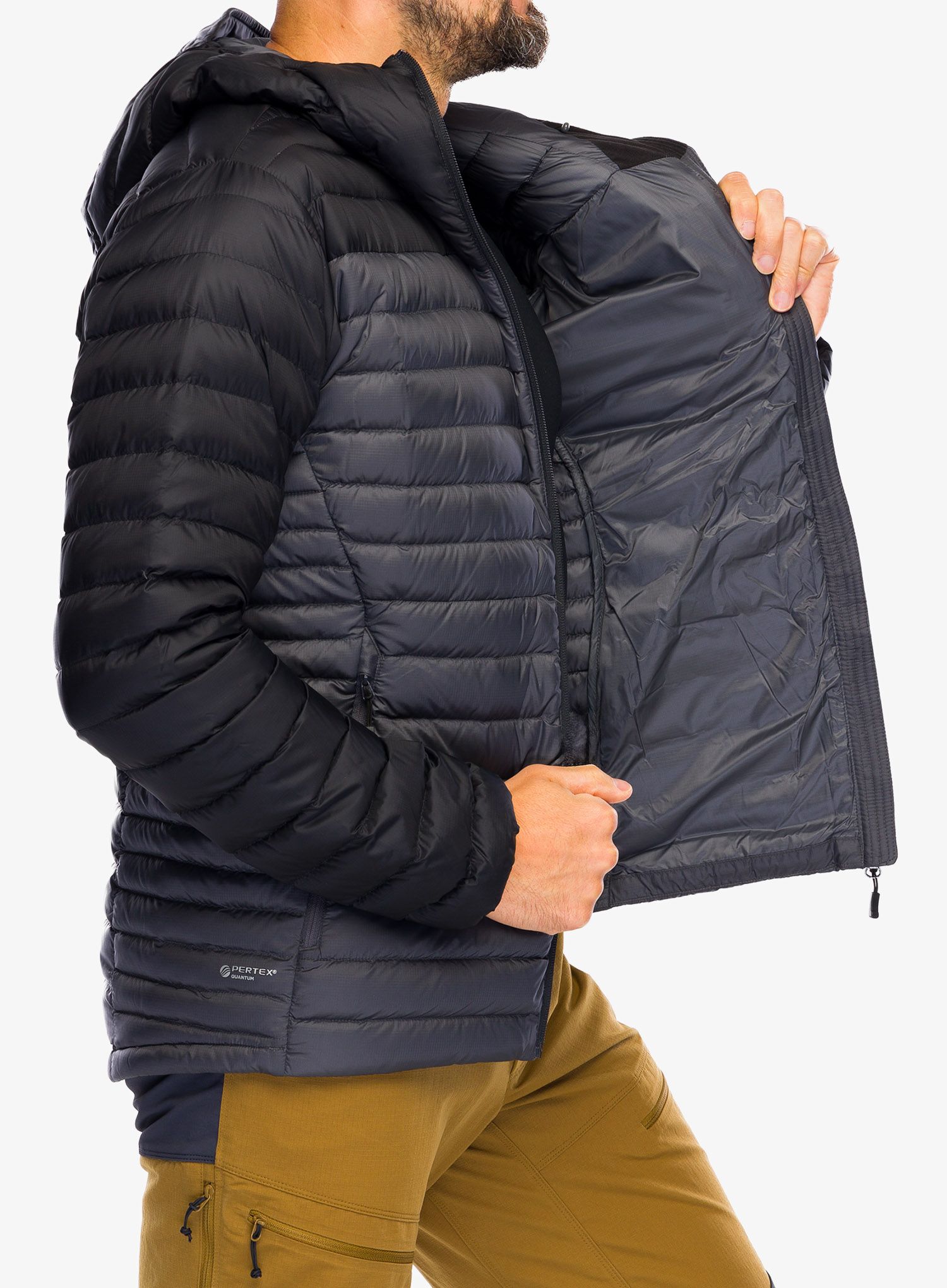 Puhovka Rab Microlight Alpine Jacket - black/graphene