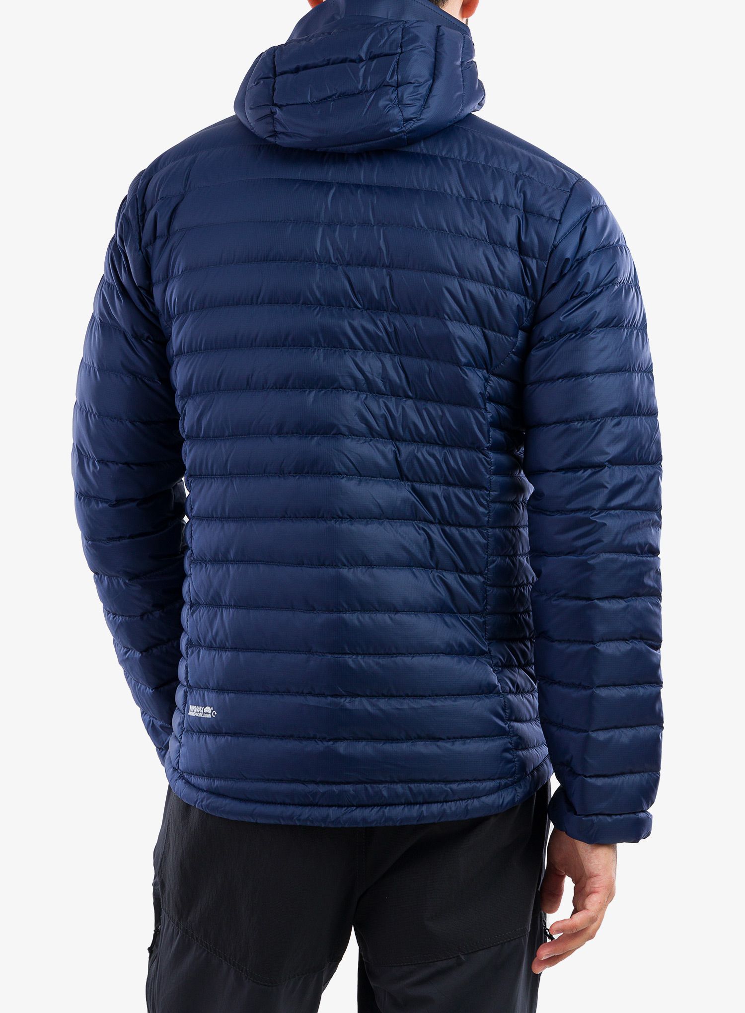 Puhovka Rab Microlight Alpine Jacket - deep ink/marmalade