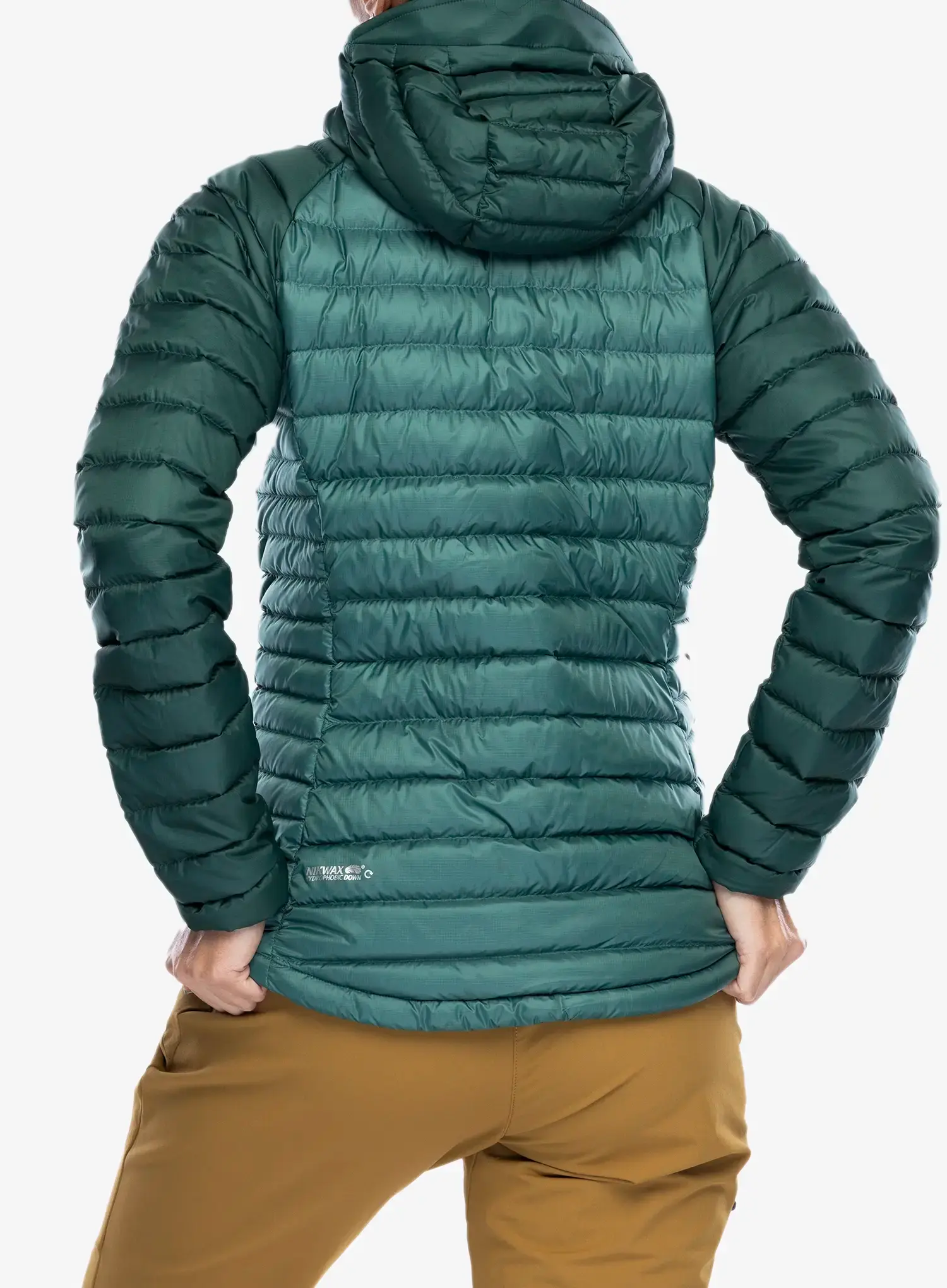 Ženska puhovka Rab Microlight Alpine Jacket - green slate/eucalyptus