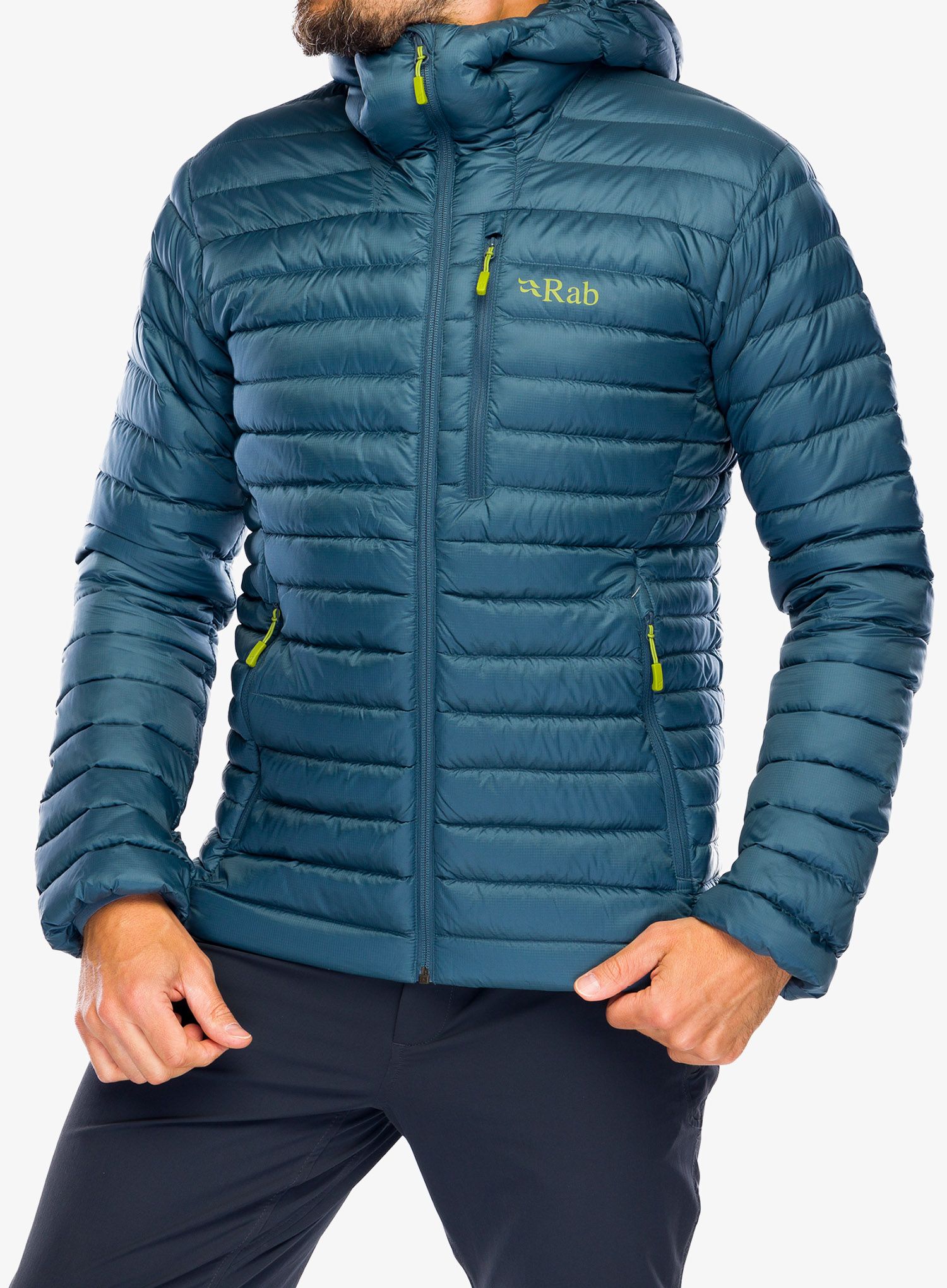 Puhovka Rab Microlight Alpine Jacket - orion blue