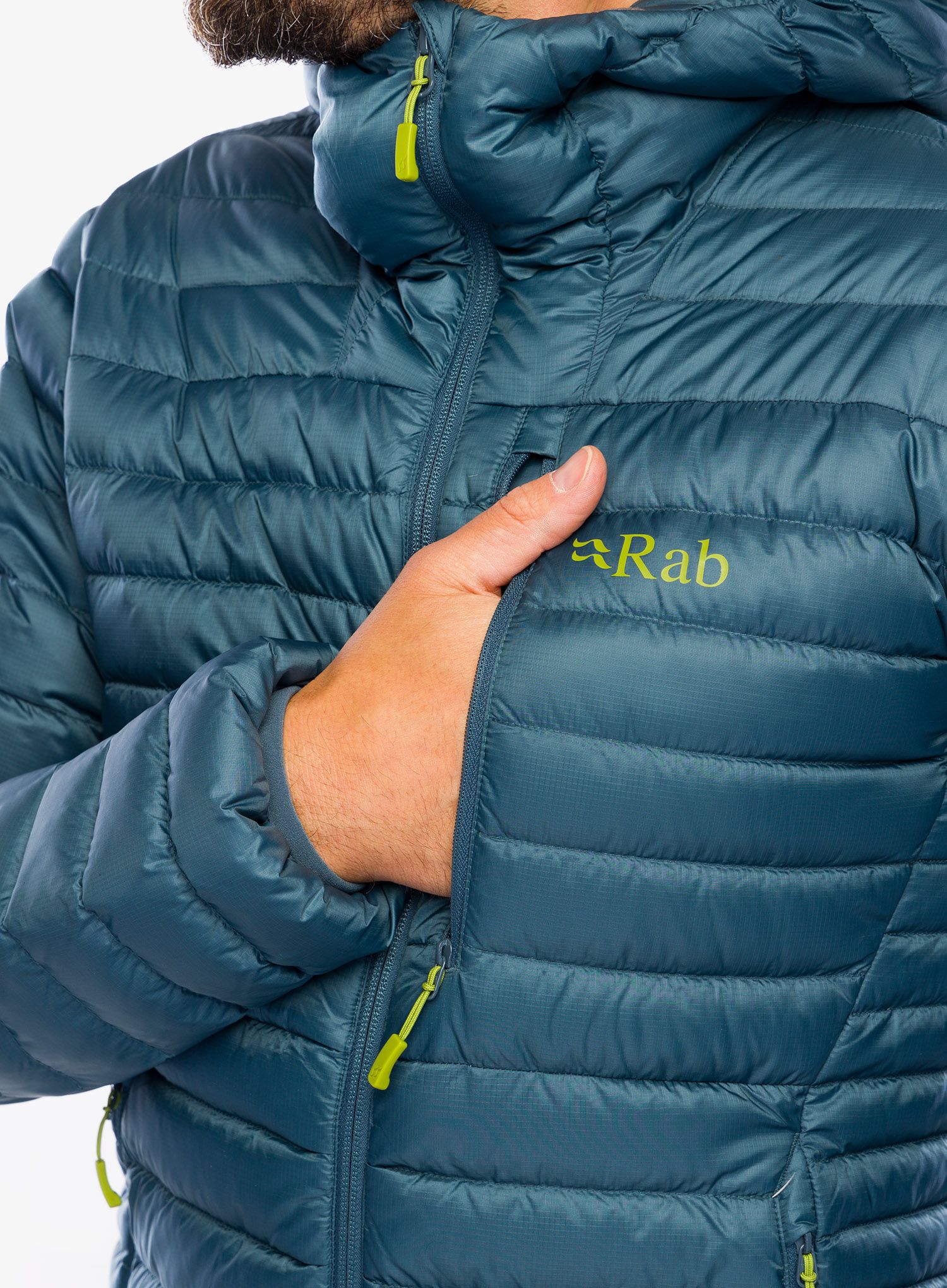 Puhovka Rab Microlight Alpine Jacket - orion blue