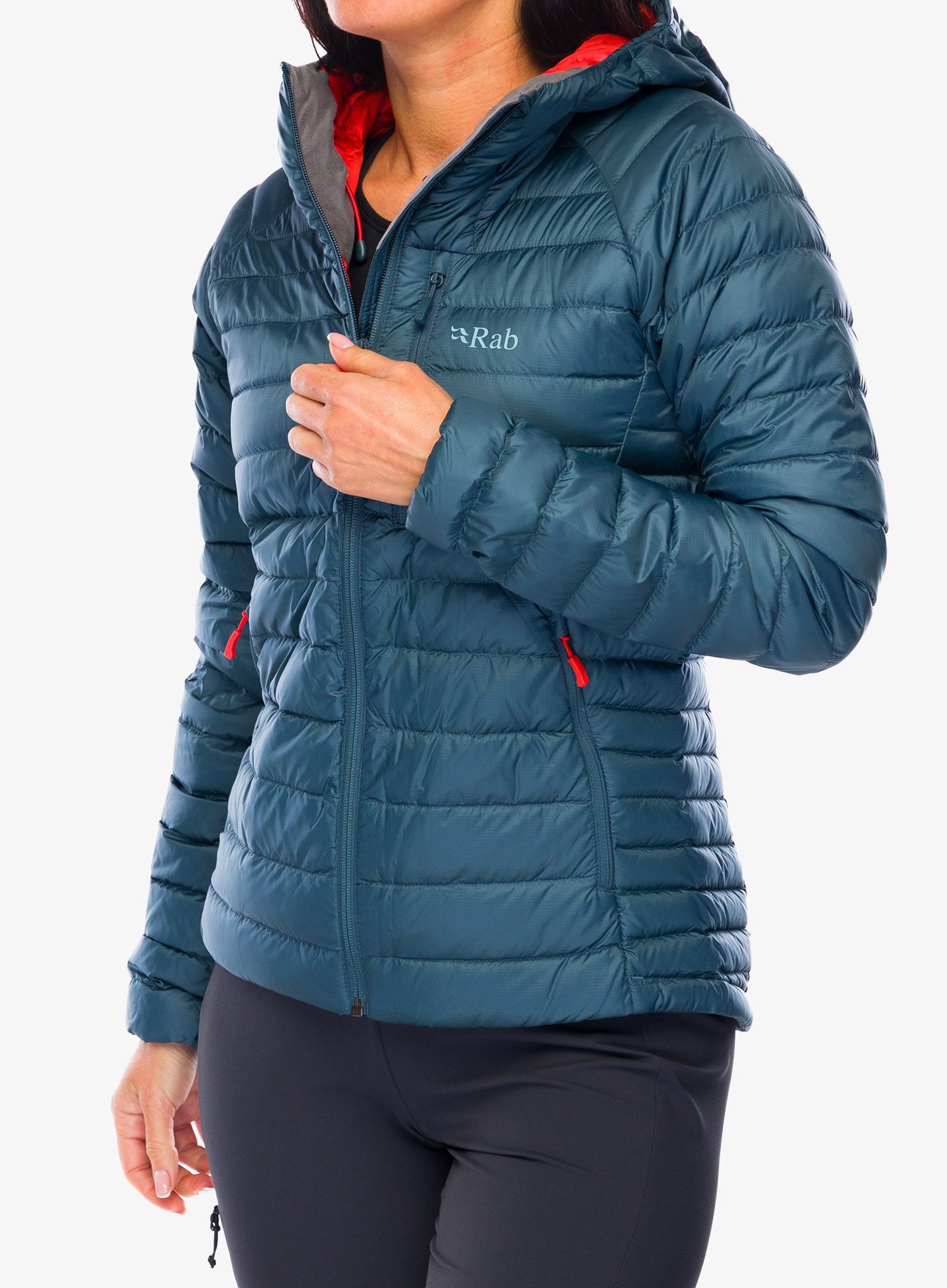 Ženska puhovka Rab Microlight Alpine Jacket - orion blue